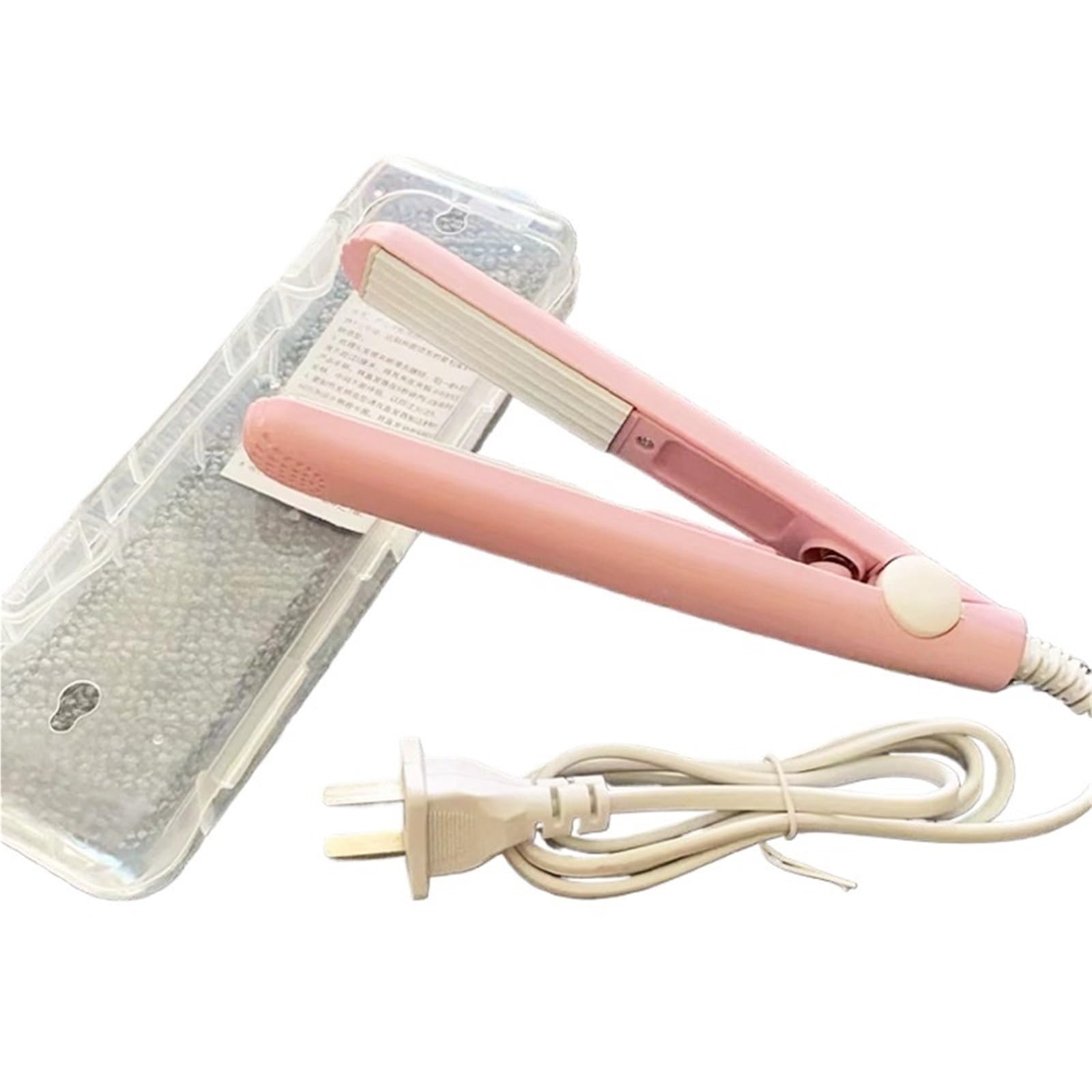 Corrugated Fluffy Hair Iron Corn Curly Wave Ceramic Hair Volumizing Crimper For Women MultiFunction Splint Styling Tool(Charmin