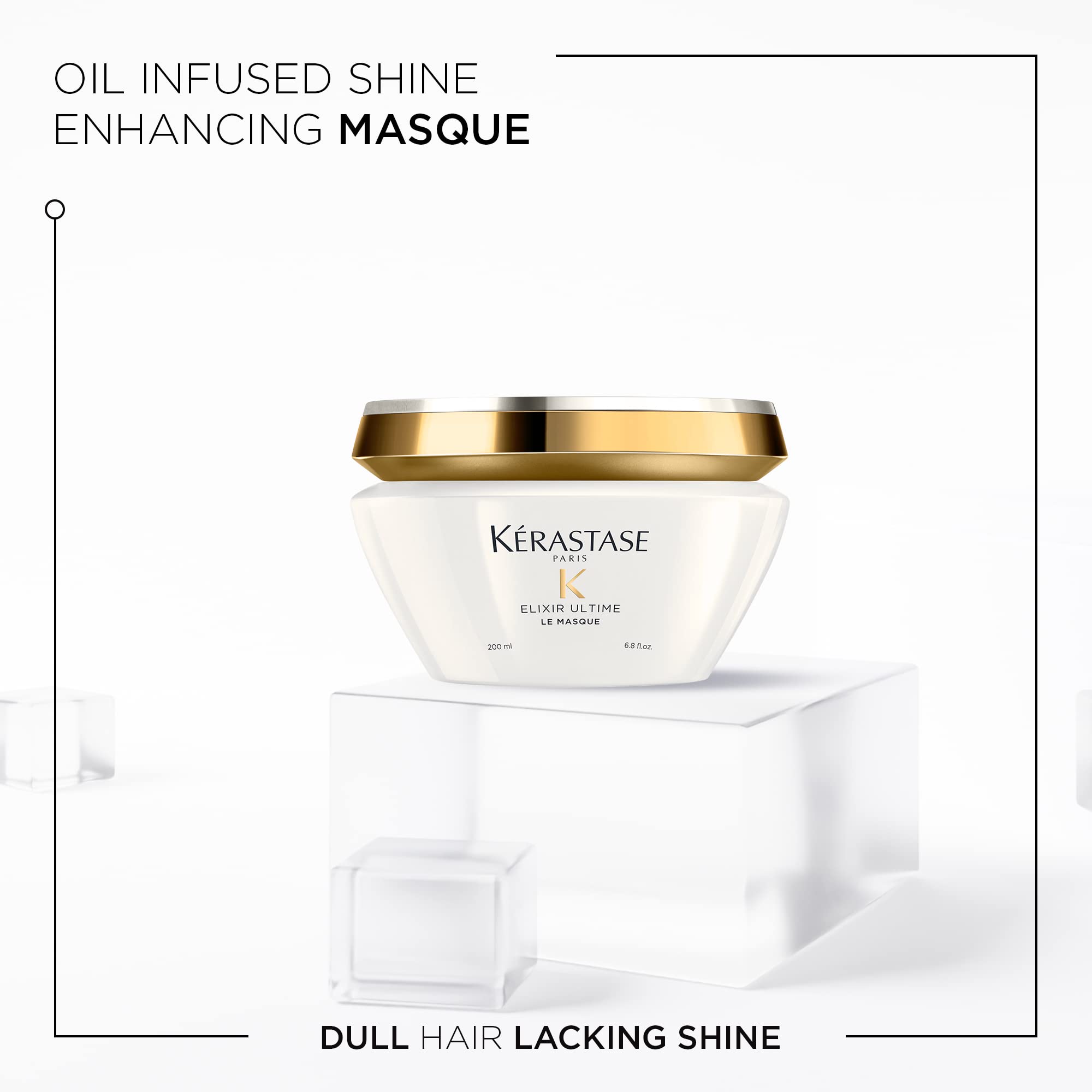 Kerastase Elixir Ultime Le Masque Sublimating Oil Infused Masque For Dull Hair, 68 Ounce200 Ml