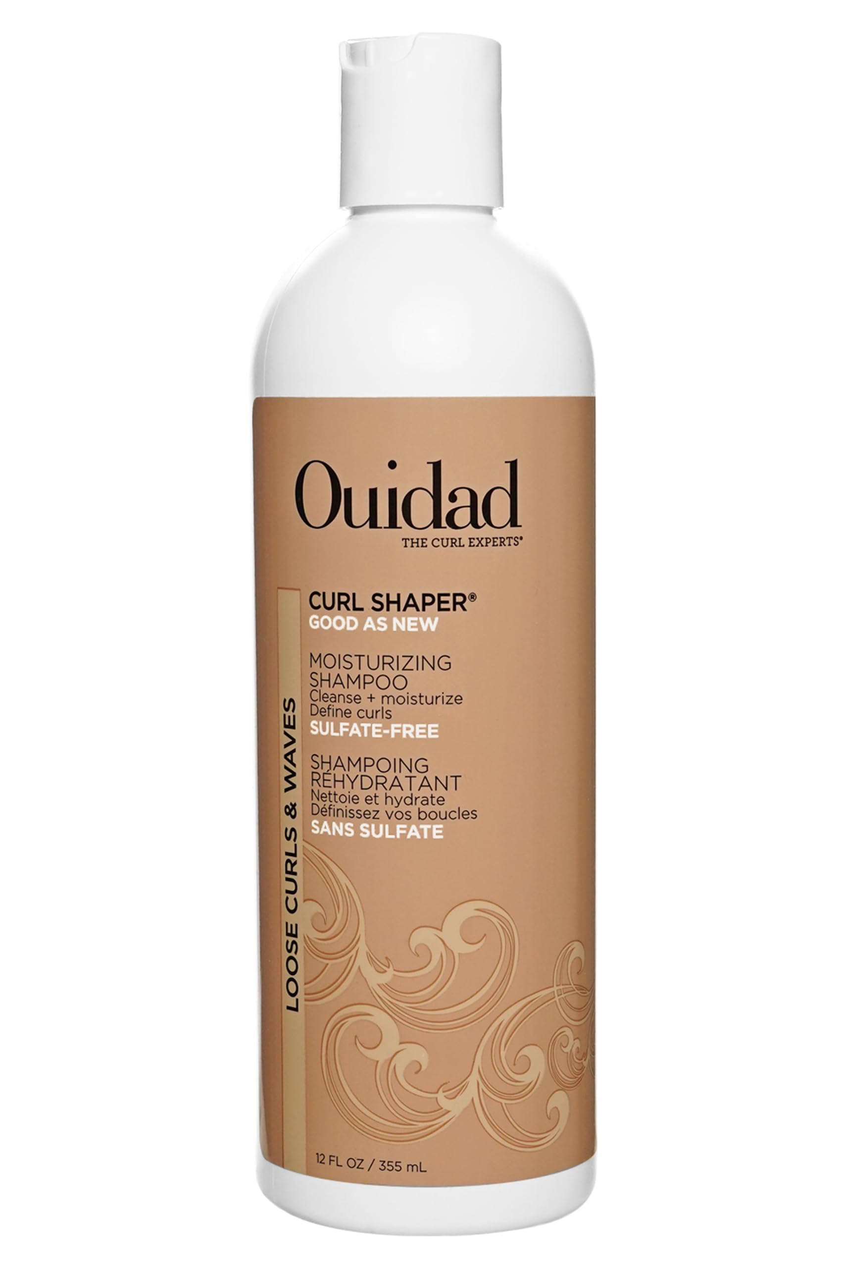 Ouidad Curl Shaper Good As New Moisture Restoring Shampoo, 12 Fl Oz