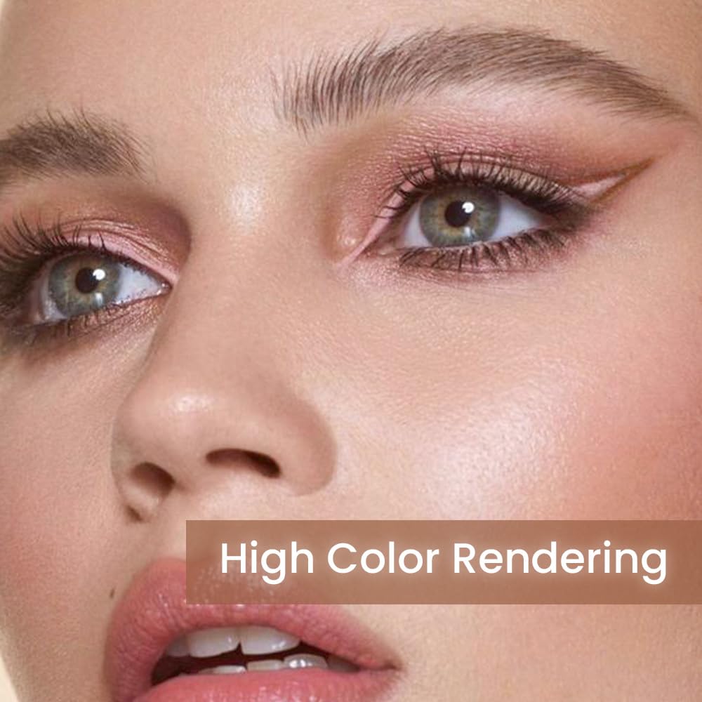Kaely 1.5Mm Skinny Gel Eyeliner Pencil,Light Brown Cat Eye Liner Makeup Pen,Cream Smooth Eyeliner Crayon,Delineador De Ojos Cont