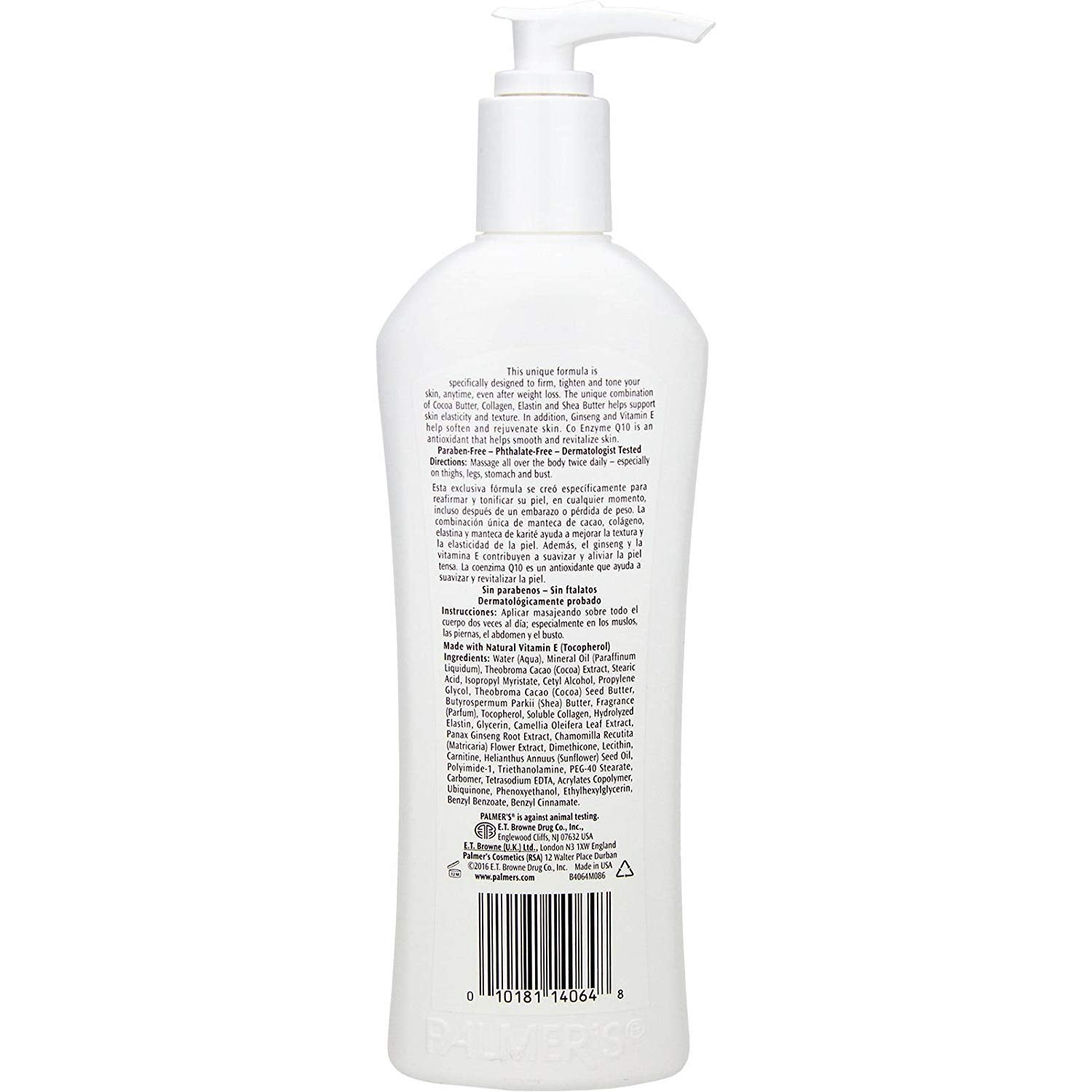 Palmers Cocoa Butter Firming Butter 10.6 Ounce Pump (313Ml) (2 Pack)