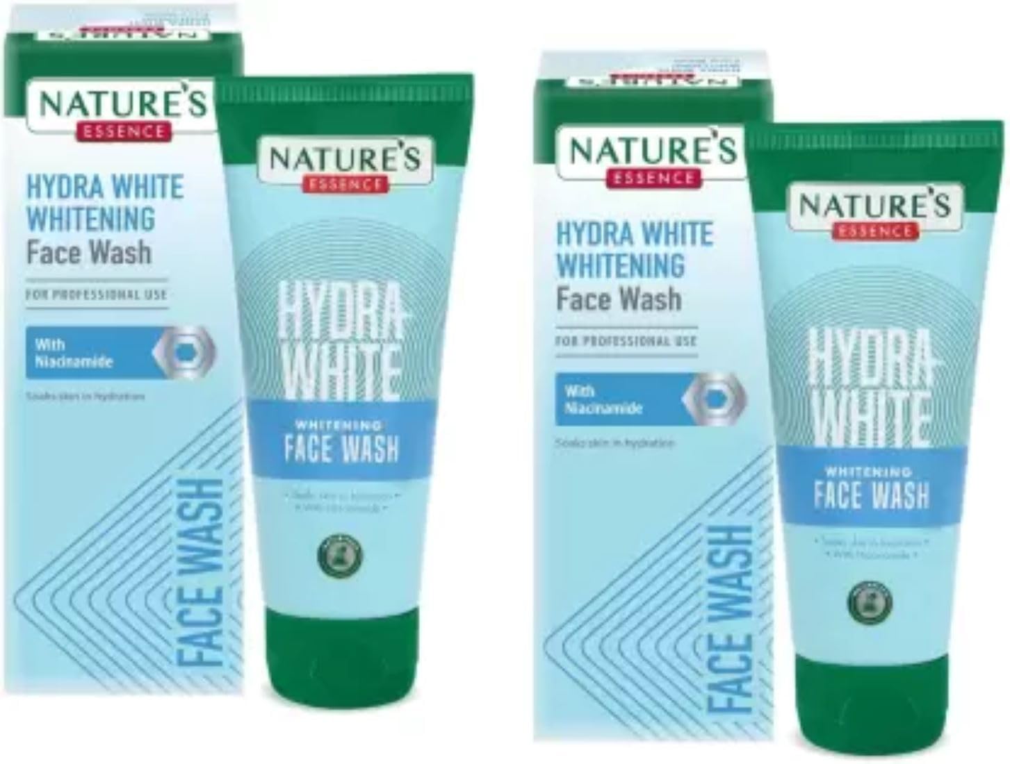 NatureS Essence Hydra White Whitening Face Wash 100 Ml With Niacinamide Pack Of 2