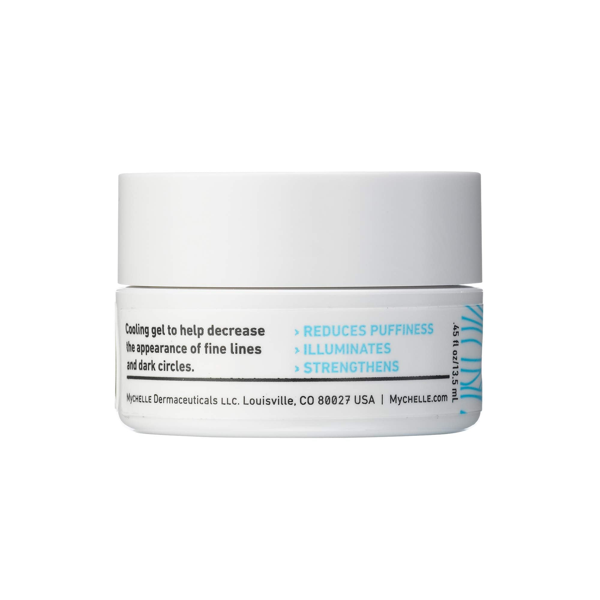 Mychelle Dermaceuticals Ultra Hyaluronic Eye Gel (0.45 Fl Oz) - Rich Hydration For Dry Skin With Vegan Hyaluronic Acid, Help Plu
