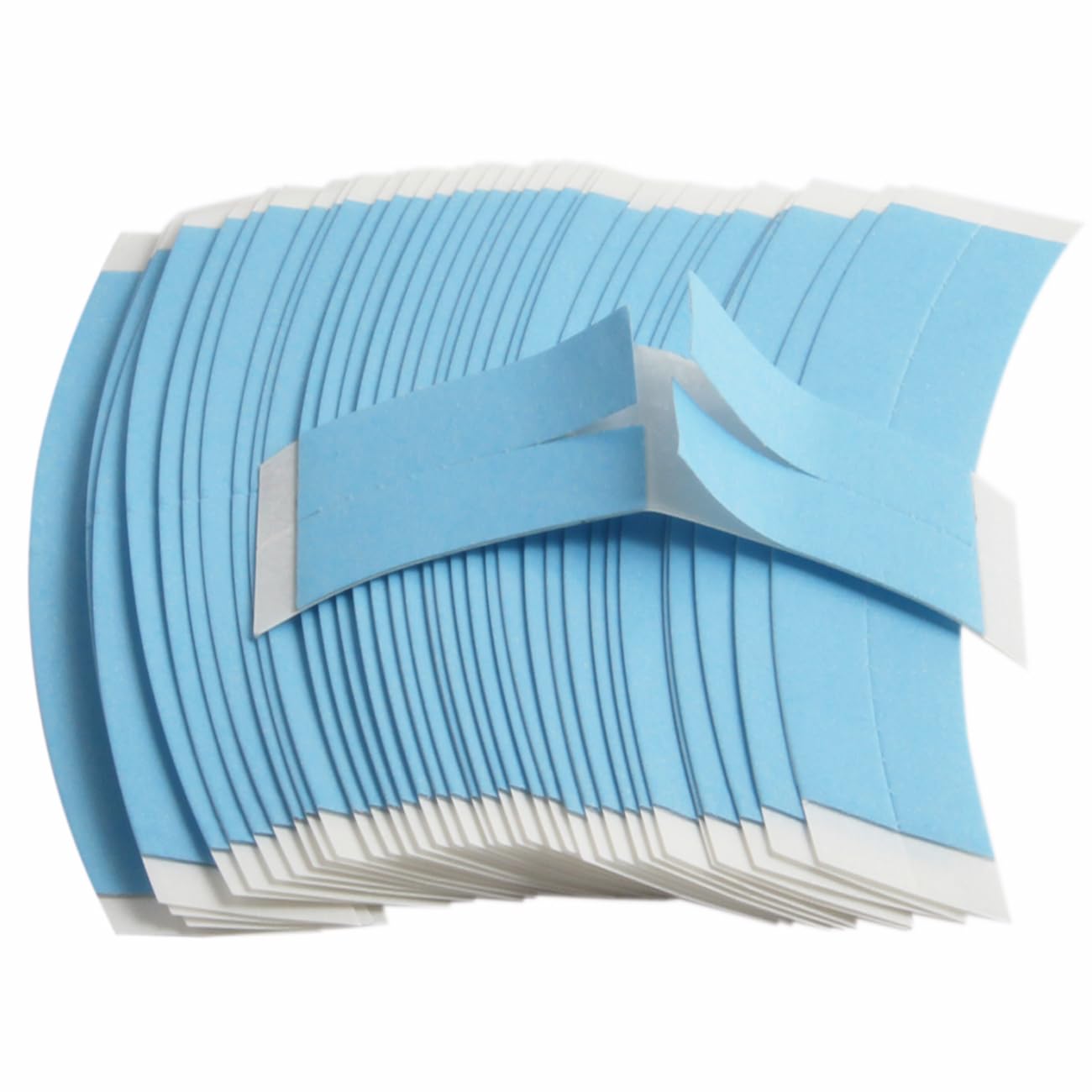 FeiHong 36 Pcs Lace Front Tape for Wigs, Waterproof Double Sided Strong Adhesive Wig Glue for Hairpieces Toupee and Hair Extensi