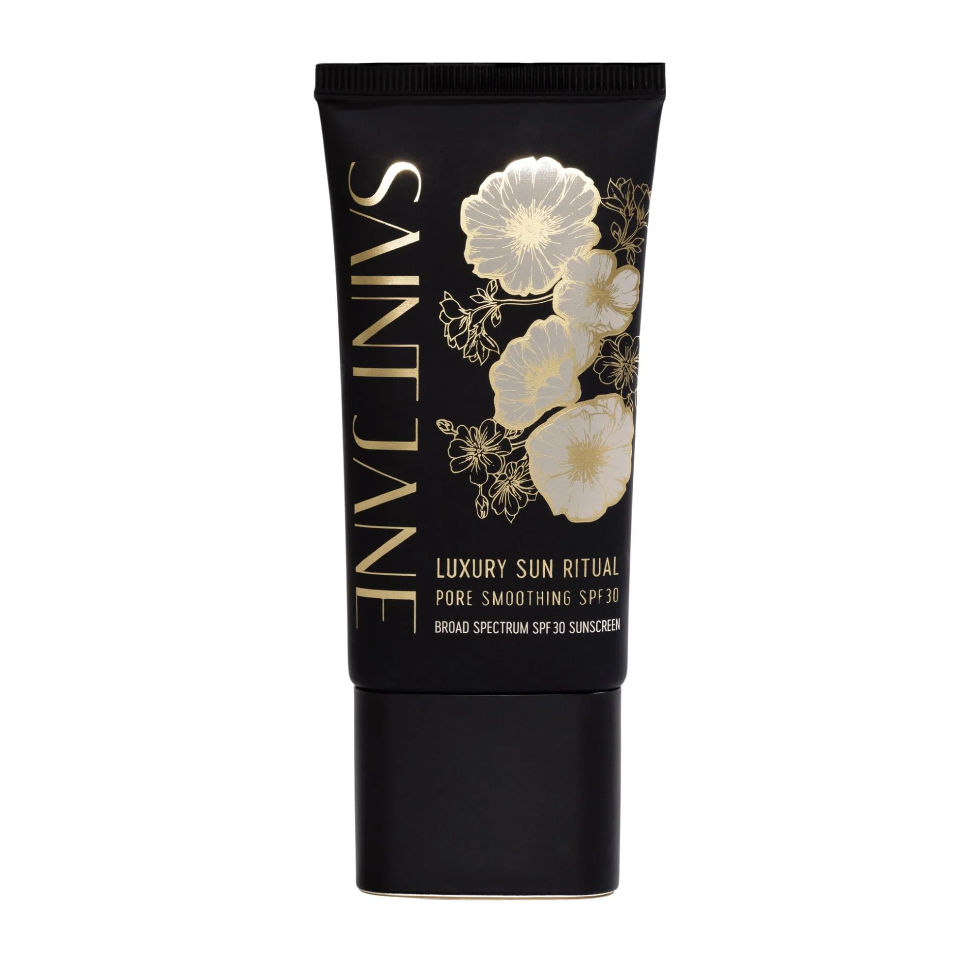 Saint Jane - Luxury Sun Ritual - Pore Smoothing Spf 30 Mineral Sunscreen | Luxury, Floral-Infused, Clean Skincare (1.7 Oz | 50 M