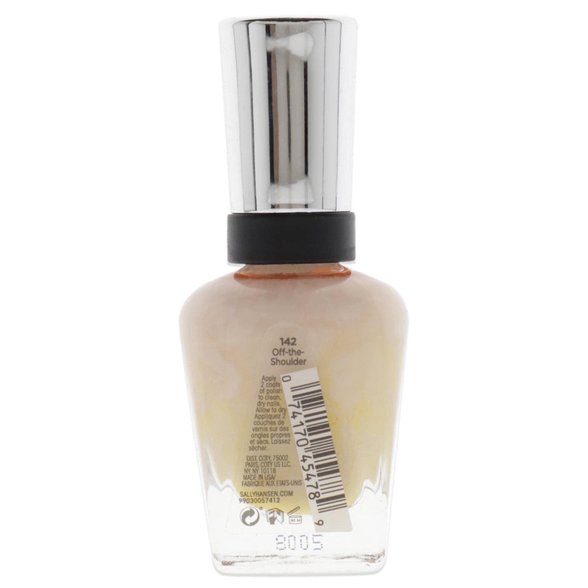 Sally Hansen Complete Salon Manicure - 142 Off The Shoulder Nail Polish Women 0.5 Oz