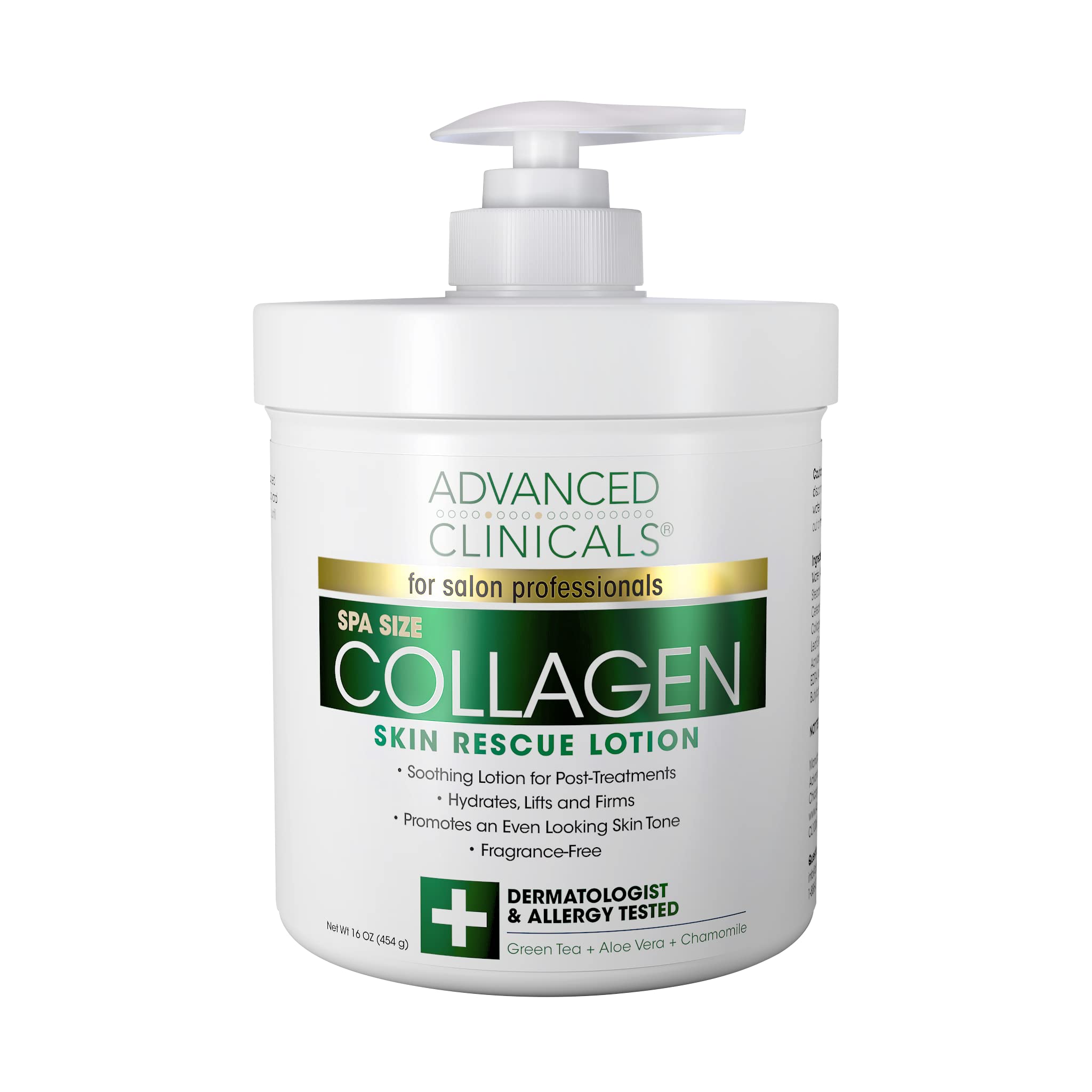 Advanced clinicals collagen cream Moisturizer Body Lotion & Face cream  Dry Skin Rescue collagen Lotion  Skin Tightening cream