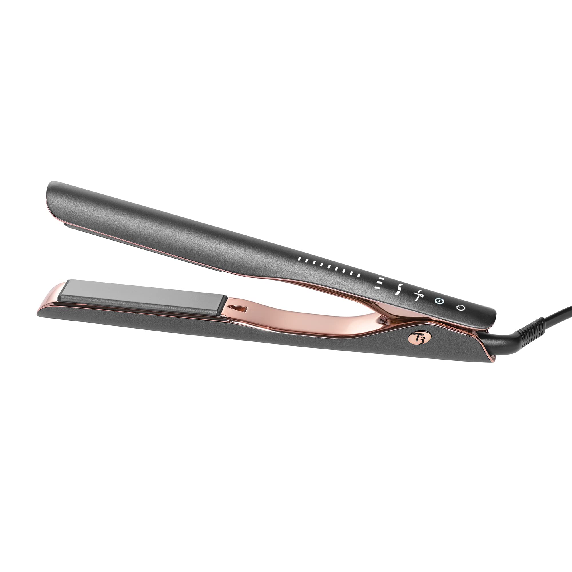T3 Smooth ID 1    Flat Iron with Touch Interface - Digital Ceramic Flat Iron with Interactive HeatID Technology for Automatic He