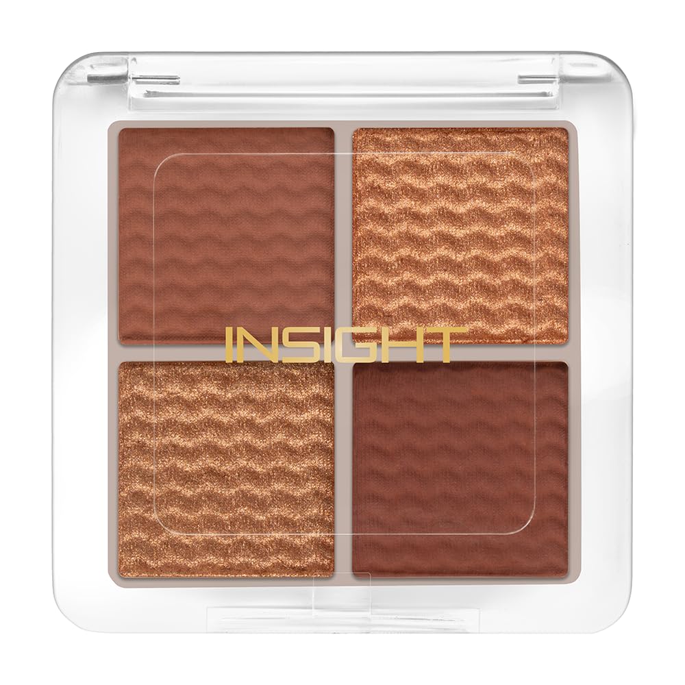 Insight Ready Set Glam Eyeshadow Palette - Corporate Calm (11G) | Highly Pigmented | Buttery Smooth Texture | Easy To Blend | Lo