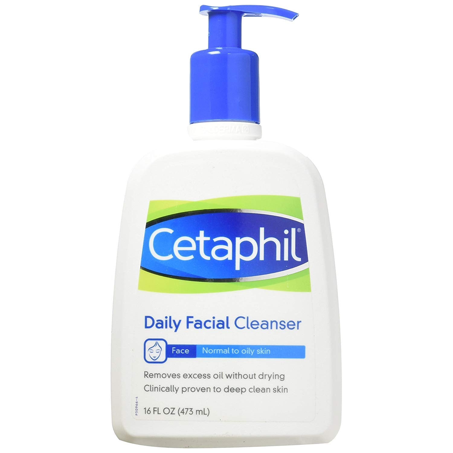 Cetaphil Daily Facial Cleanser, Normal To Oily Skin - 16 Oz (Pack Of 4)