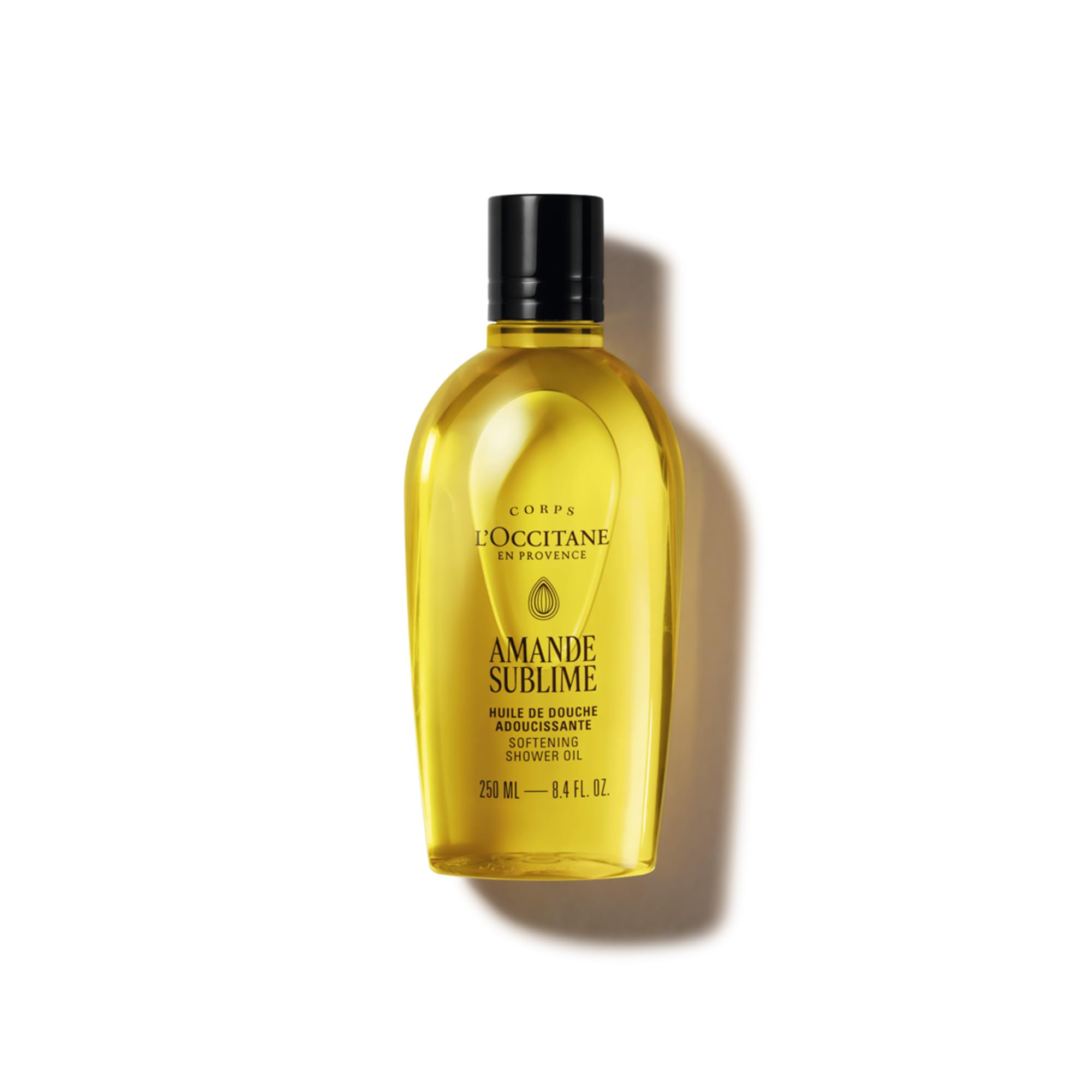 Almond Sublime Softening Shower Oil by LOccitane for Unisex - 8.4 oz Shower Oil
