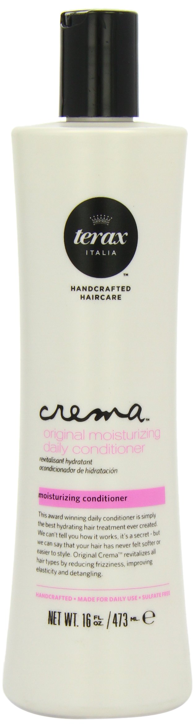 Terax Crema Original Moisturizing Daily Conditioner for Unisex, 16 Ounce