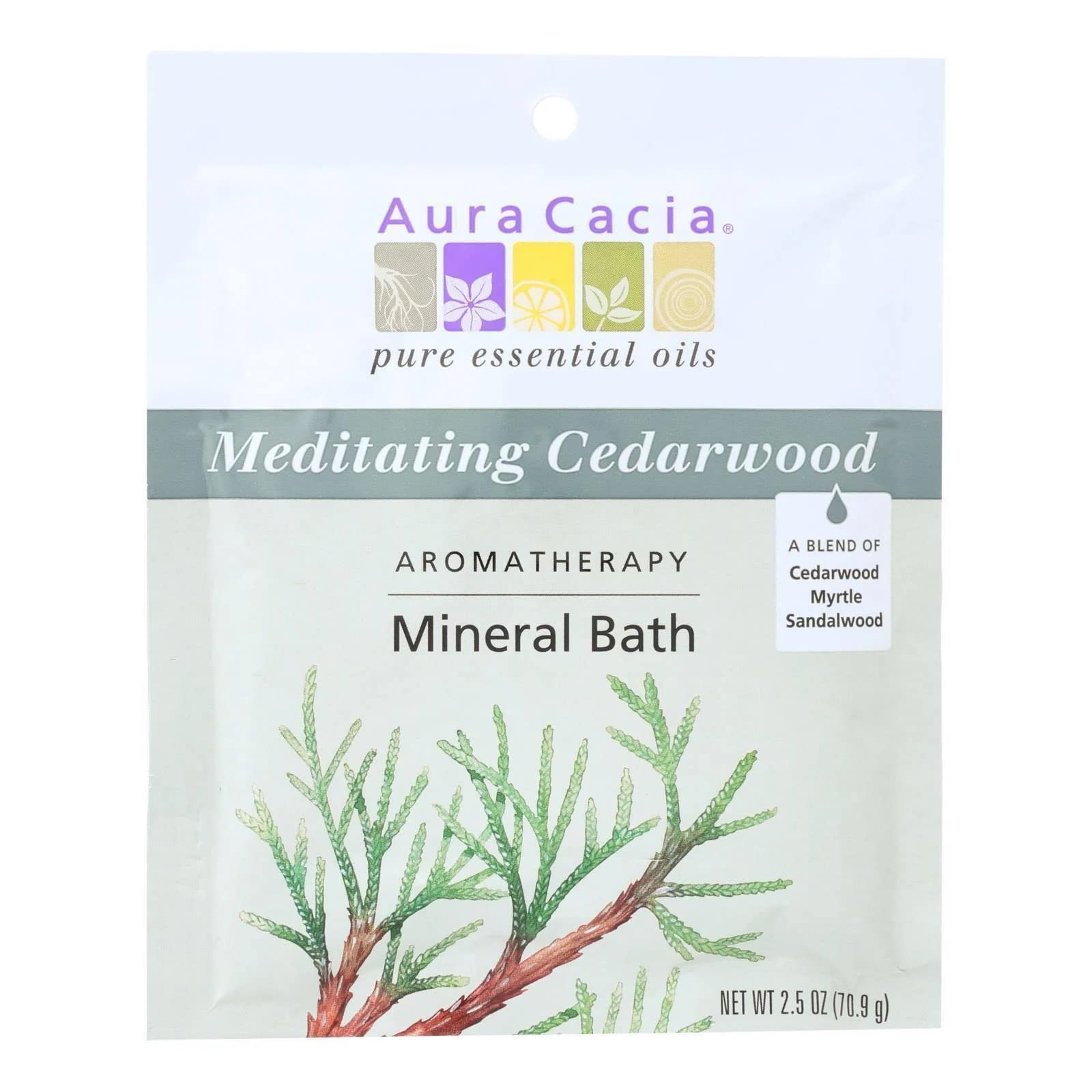 Aura Cacia - Aromatherapy Mineral Bath Meditation - 25 Oz - Case Of 6(D0102H5Ke6P)