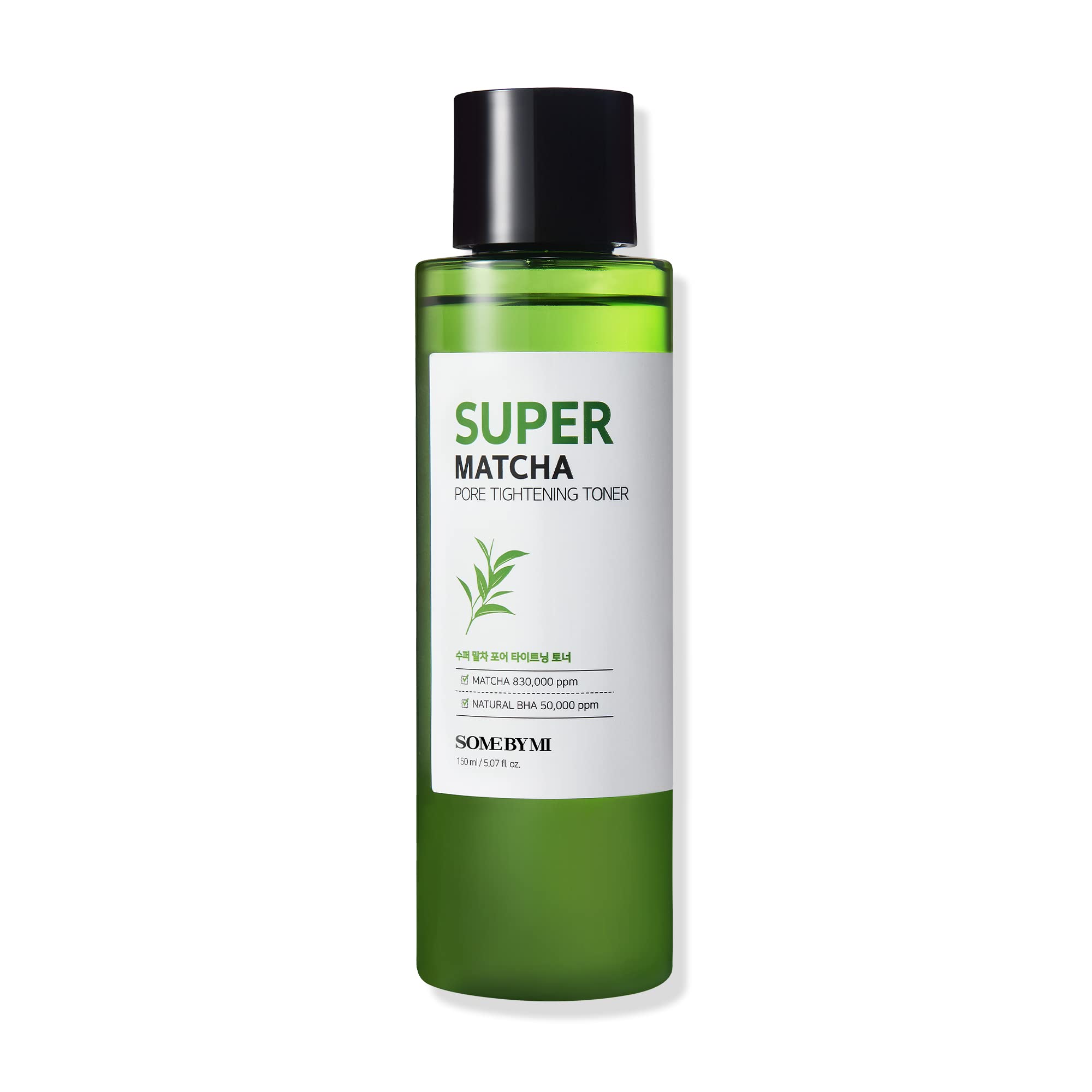 Some By Mi Super Matcha Pore Tightening Toner - 5.07Oz, 150Ml - Made From Matcha Extracts For Sensitive Skin - Skin Moisturizing