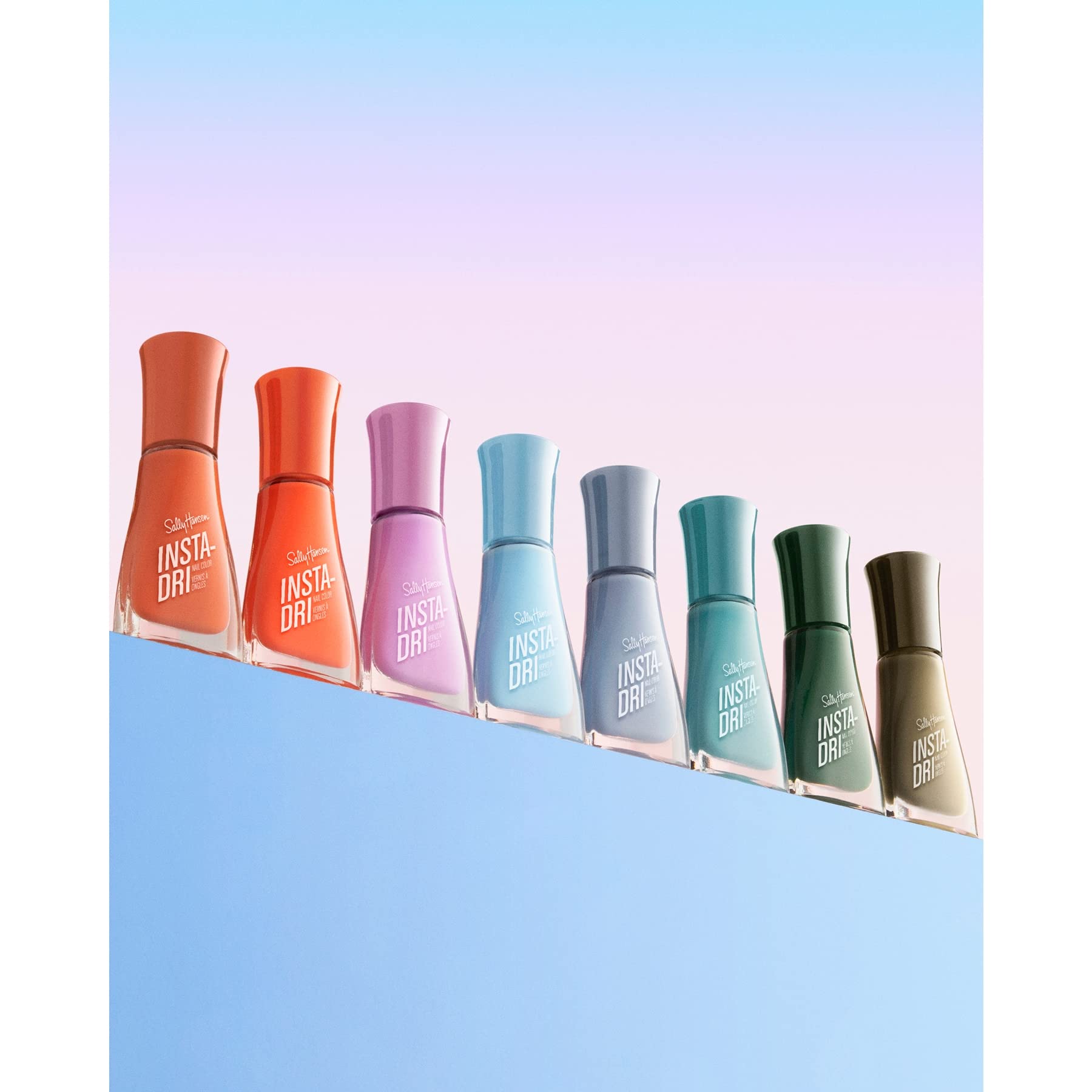 Sally Hansen Insta-Dri Nail Polish - Slow M-Ocean, 031 Fl Oz (Pack Of 1)