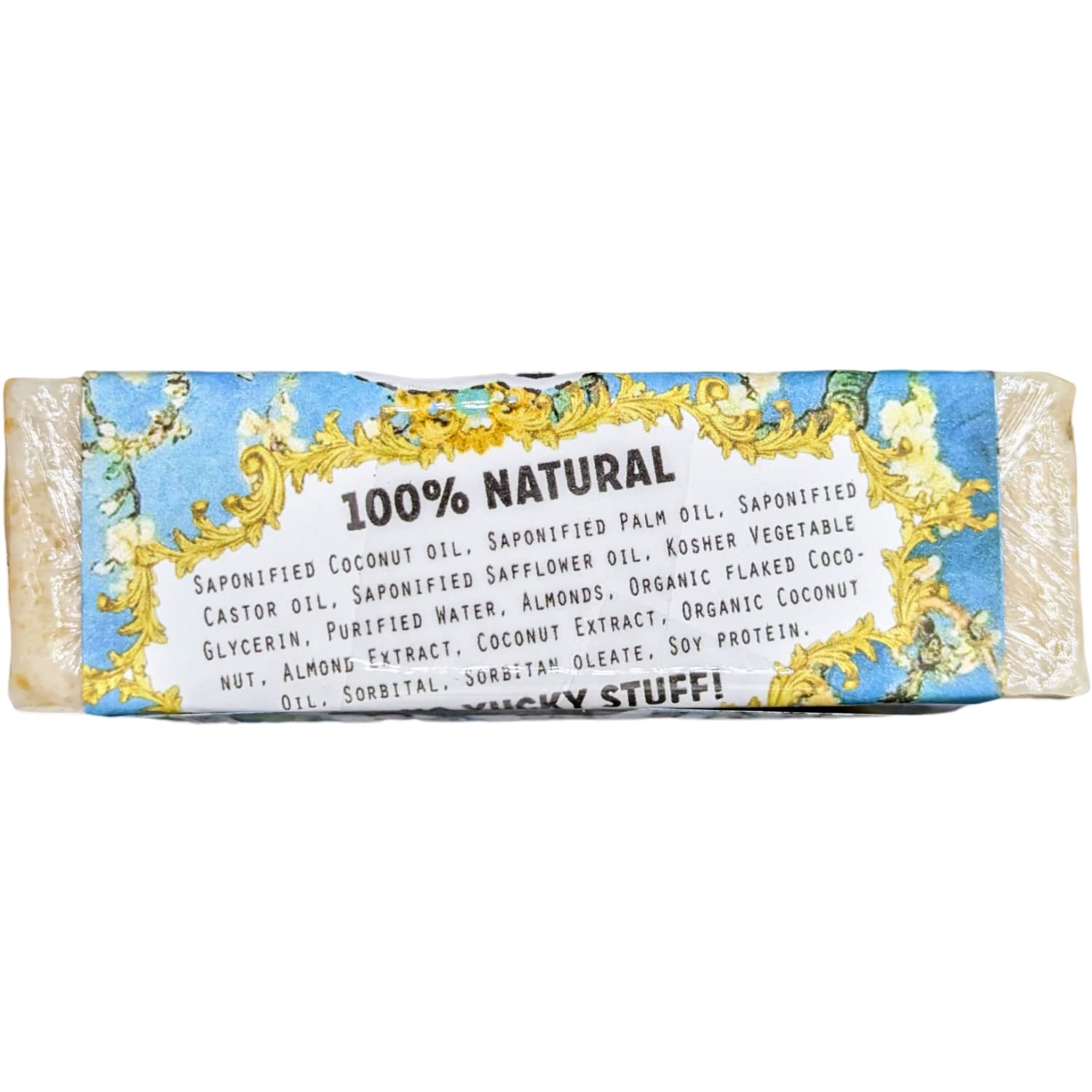 Filthy Squirrel all natural glycerin BAR SOAP Almond Coconut by Filthy Farmgirl