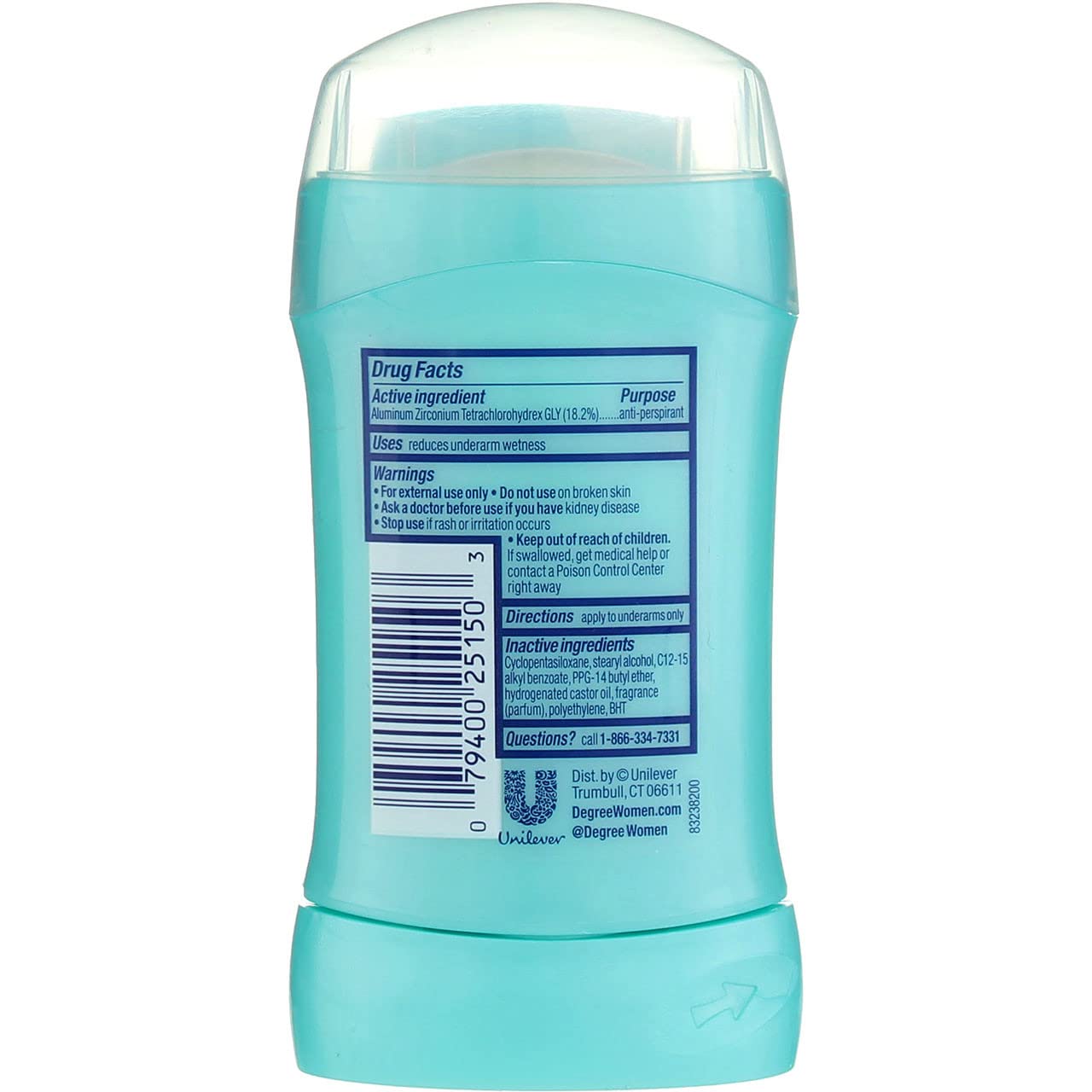 Degree Deodorant 1.6 Ounce Womens Sheer Powder (47Ml) (2 Pack)