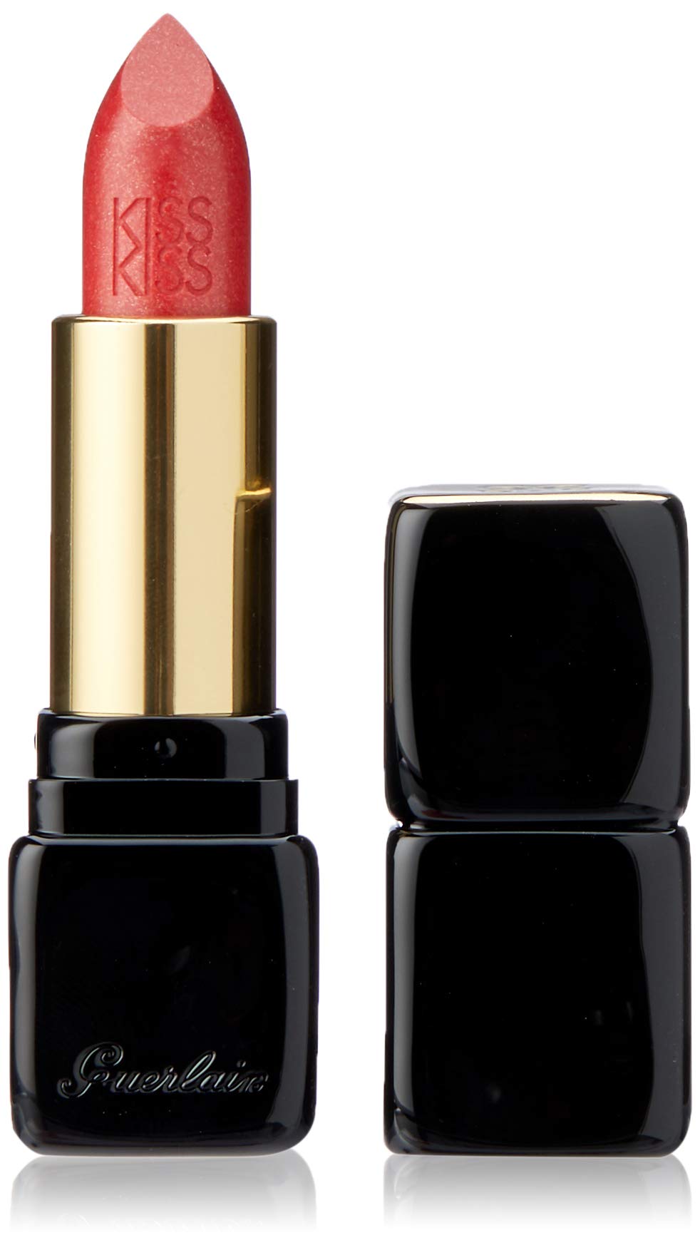 Guerlain Kiss-Kiss Shaping Cream Lip Color Lipstick for Women, No. 340 Miss Kiss, 0.12 Ounce