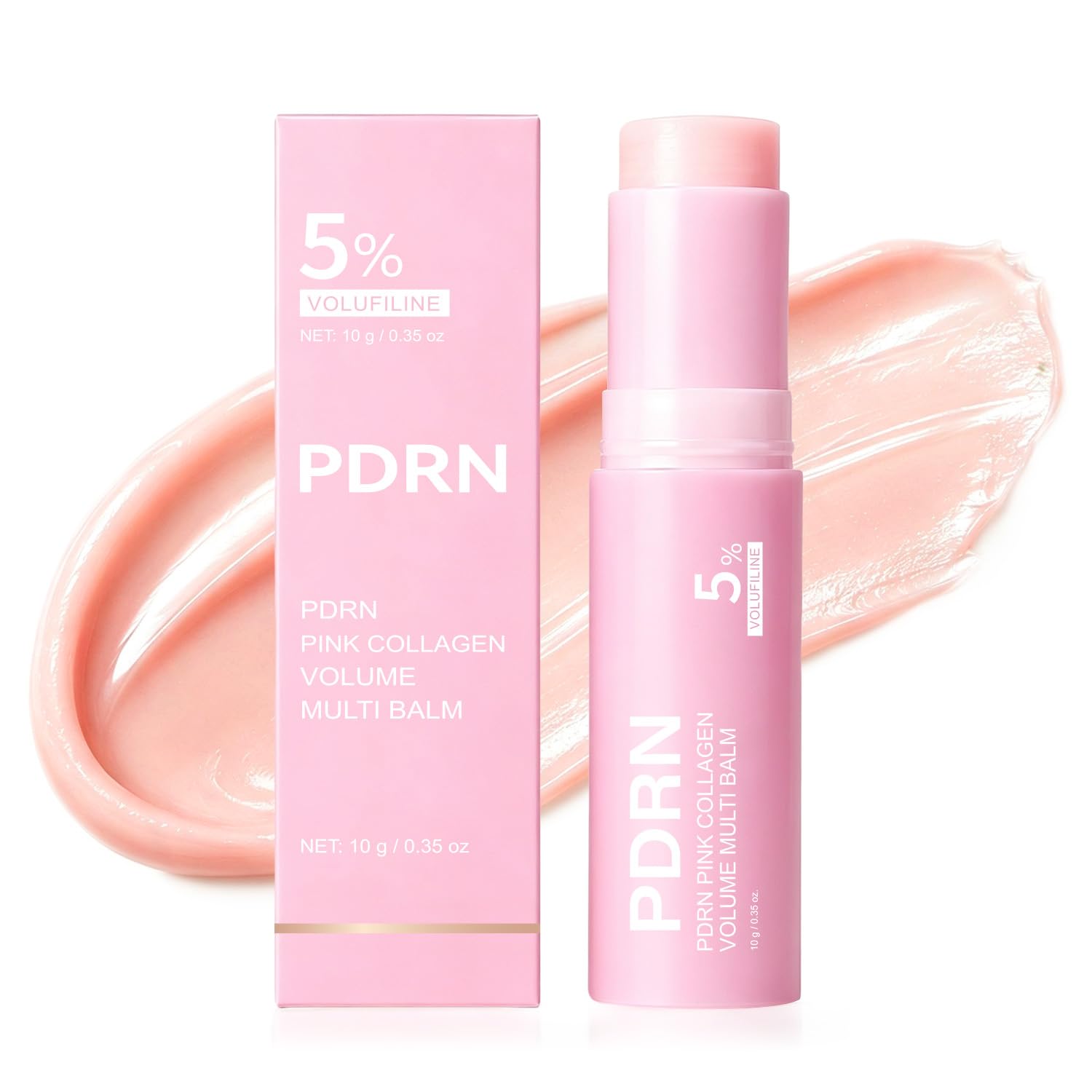Zgxhga PDRN Pink Collagen Volume Multi Balm Stick, 1 Pack
