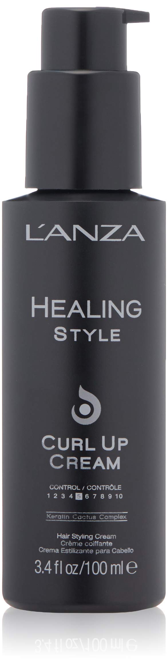 LANZA Healing Style Curl Up Cream, 3.4 Fl Oz