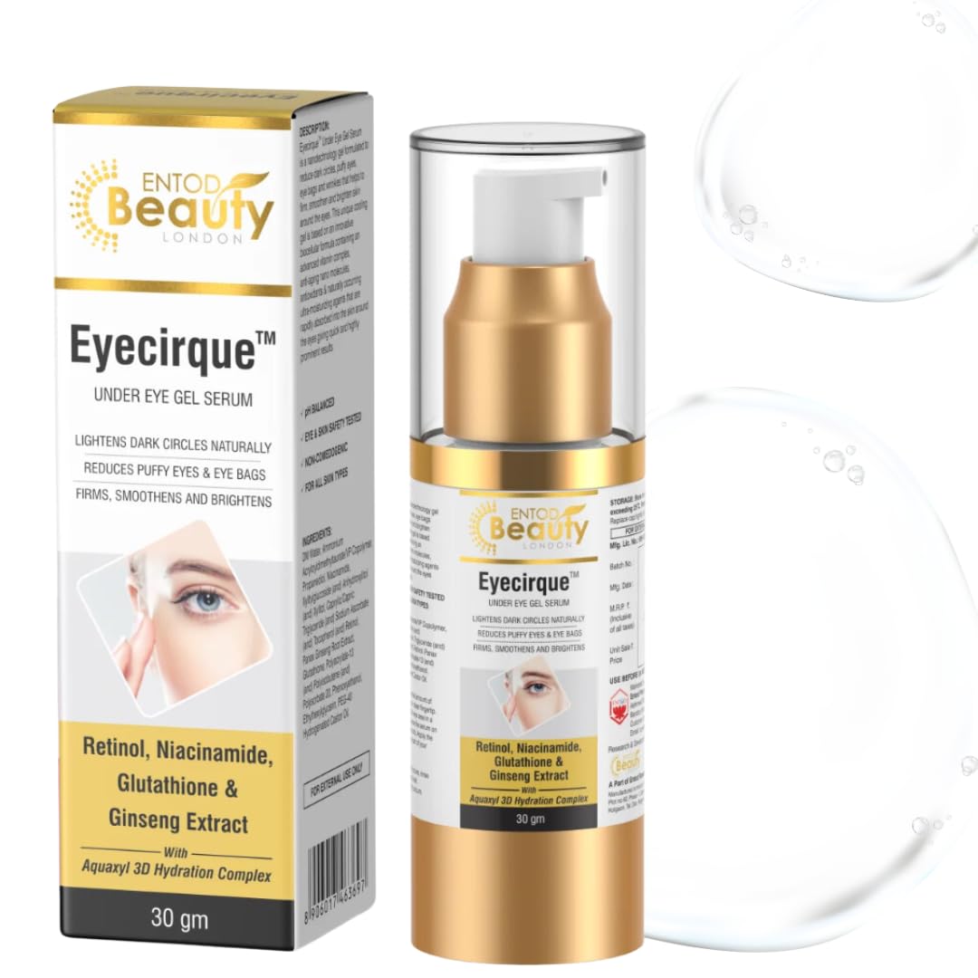 Eyecirque Under Eye Gel For Dark Circles For Women And Men | With Retinol Niacinamide Under Eye Gel To Reduce Dark Circles, Puff