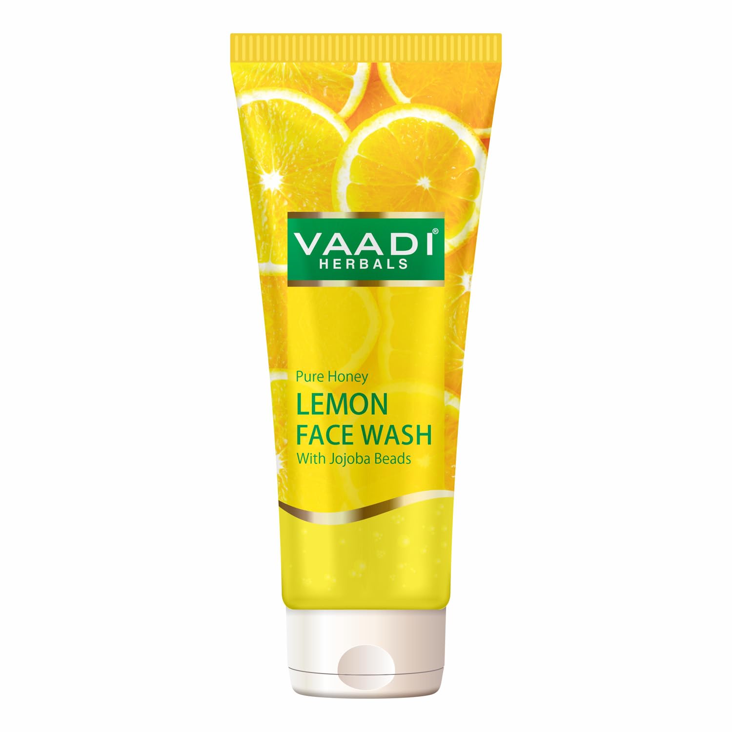 Vaadi Herbals Honey Lemon Face Wash With Jojoba Beads, 60G