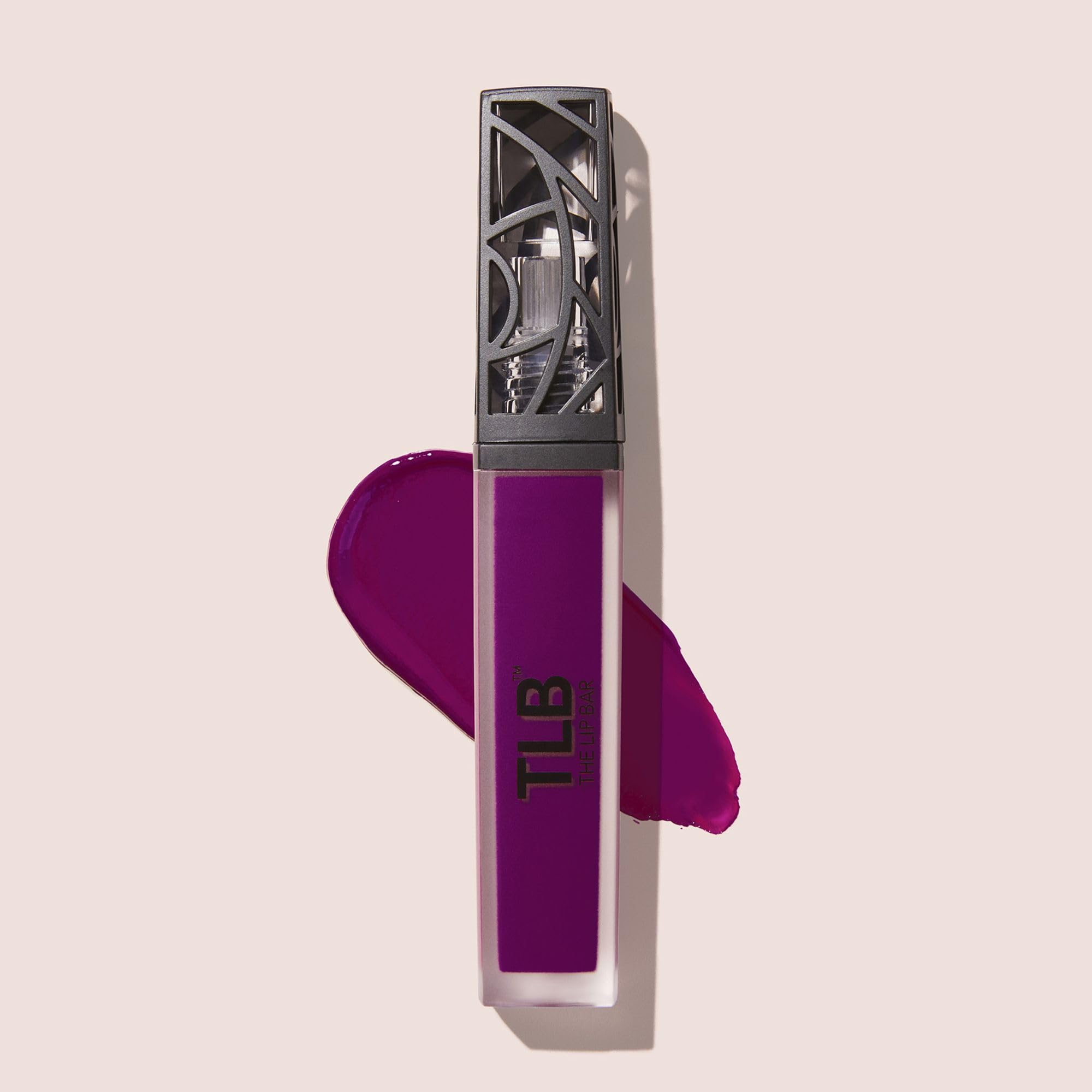 The Lip Bar Vegan Liquid Matte Lipstick, High Pigment Color & Long-Lasting With 8-12 Hours Of Wear, Prima Donna - Fuchsia Purple