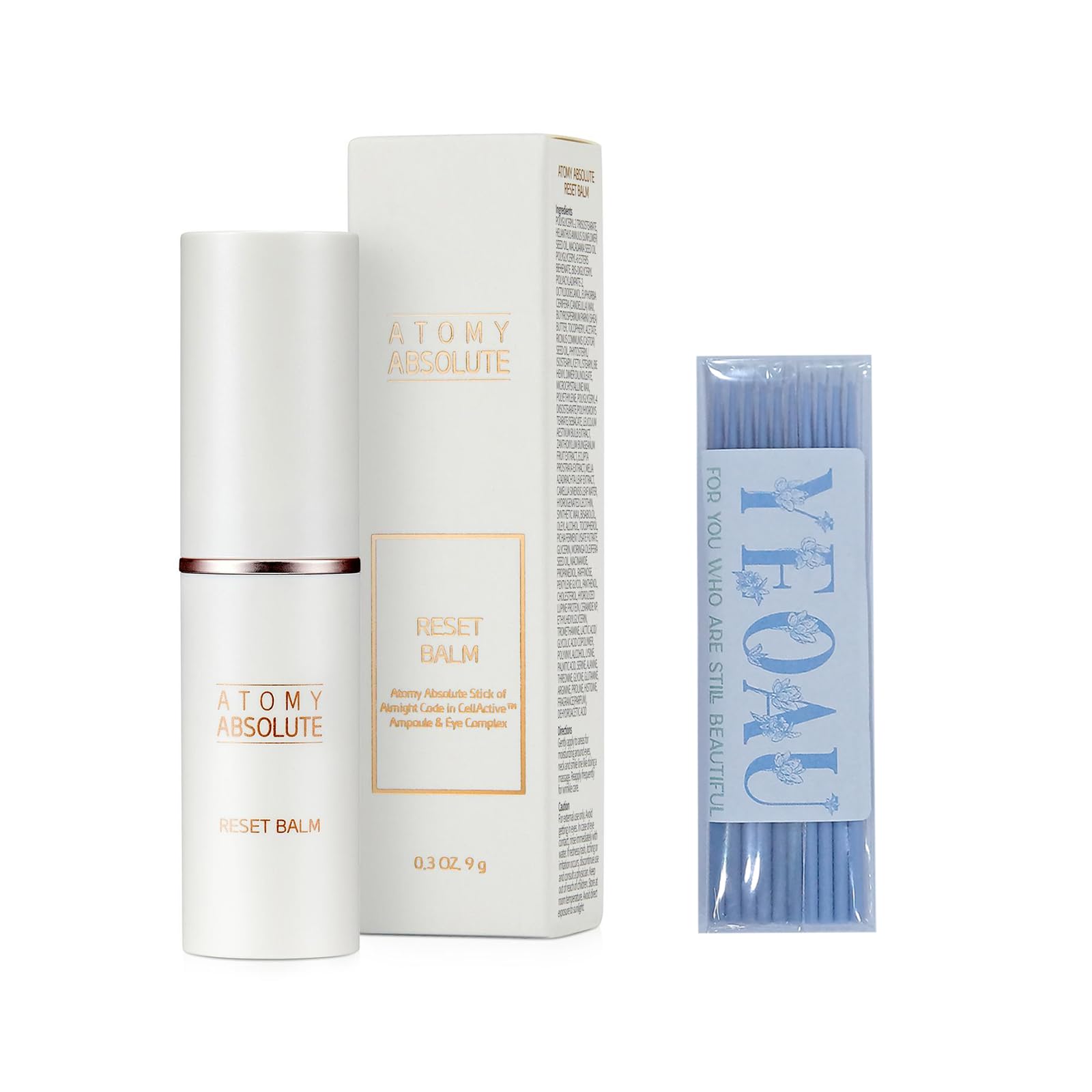 Moisturizing & Radiance-Boosting Balm eye cream ampoule for Atomy Absolute Reset Balm 9g