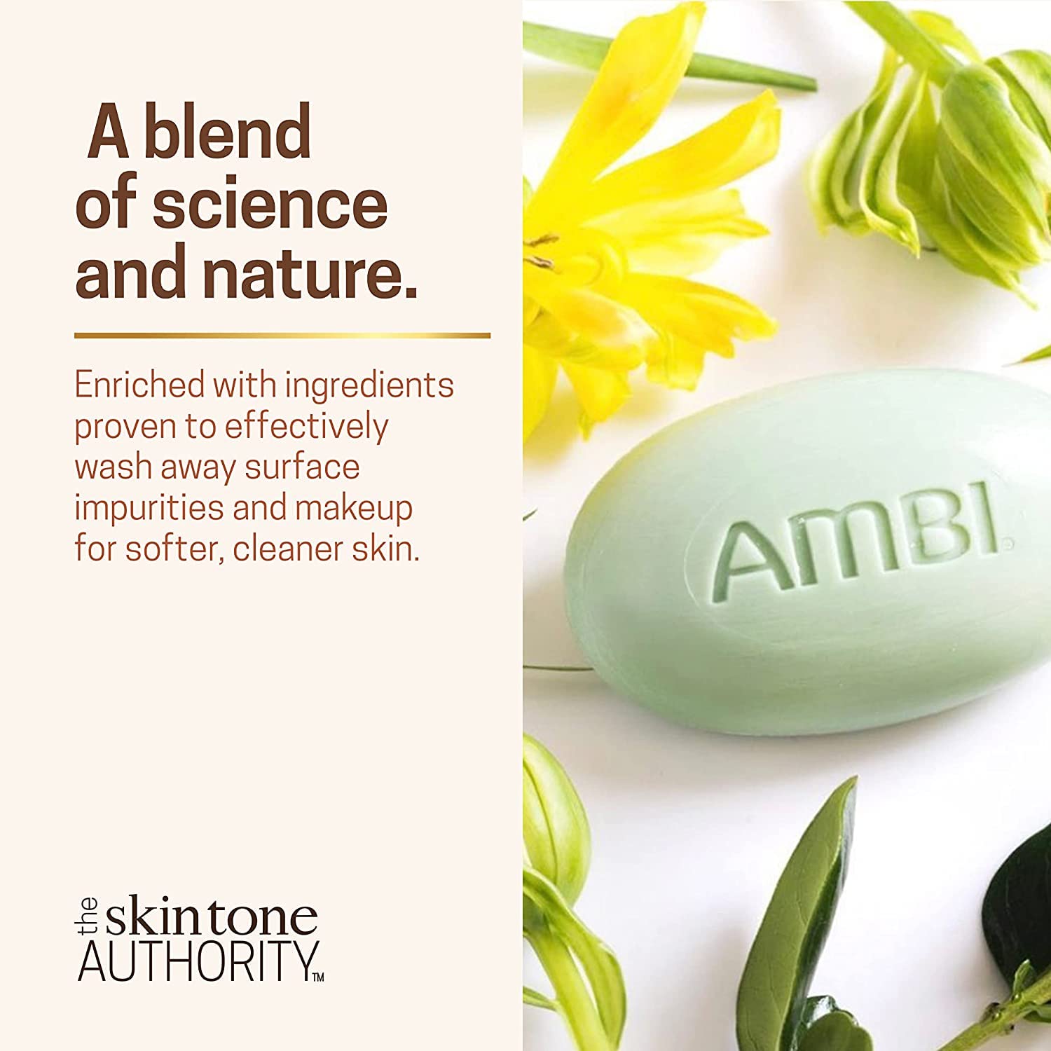 Ambi Complexion Cleansing Bar Soap, 3.5 Oz (Pack Of 10)