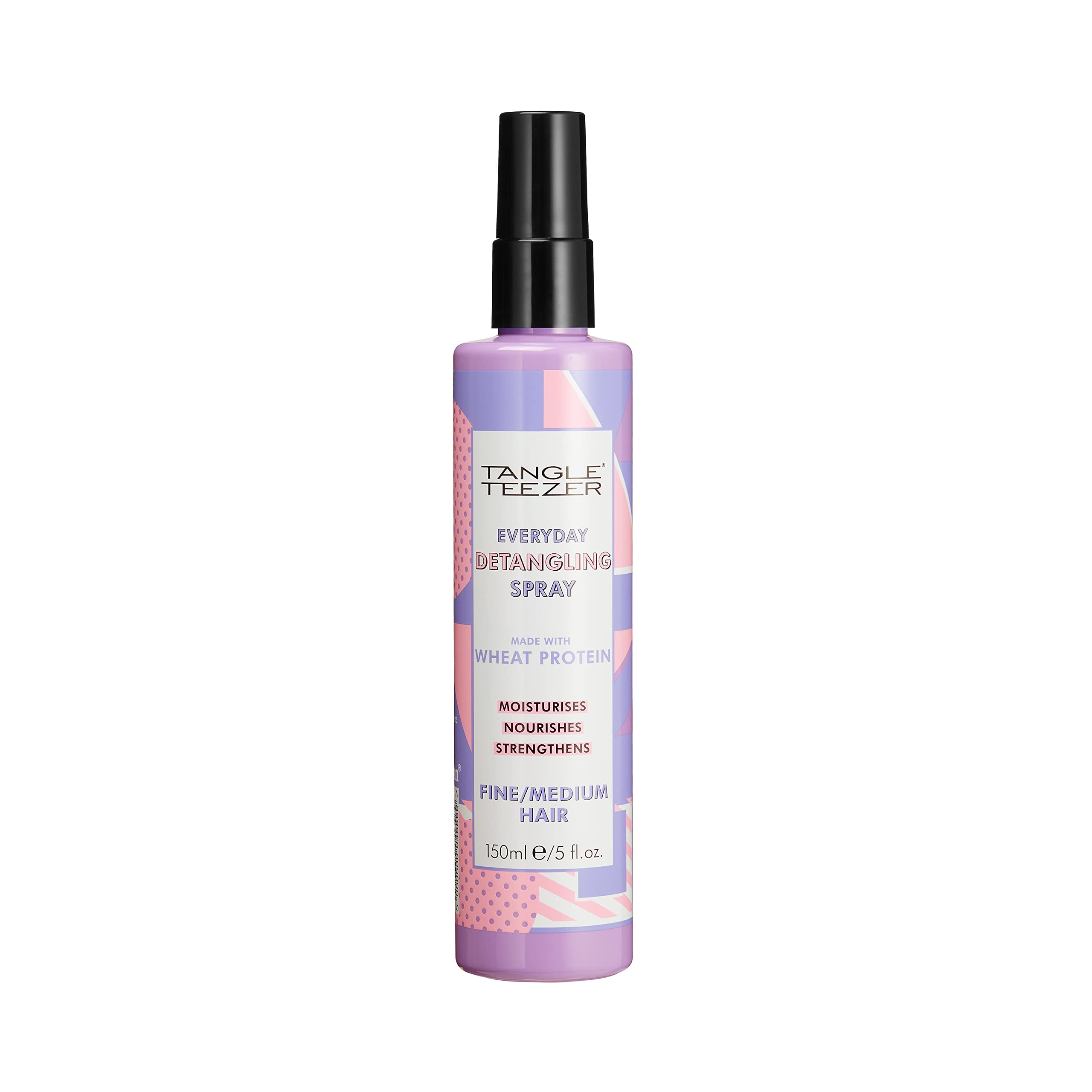 Tangle Teezer  Detangling Spray for Fine & Medium Hair  Lightweight Formula  Vegan & PETA-certified  Enriched with Wheat Protein