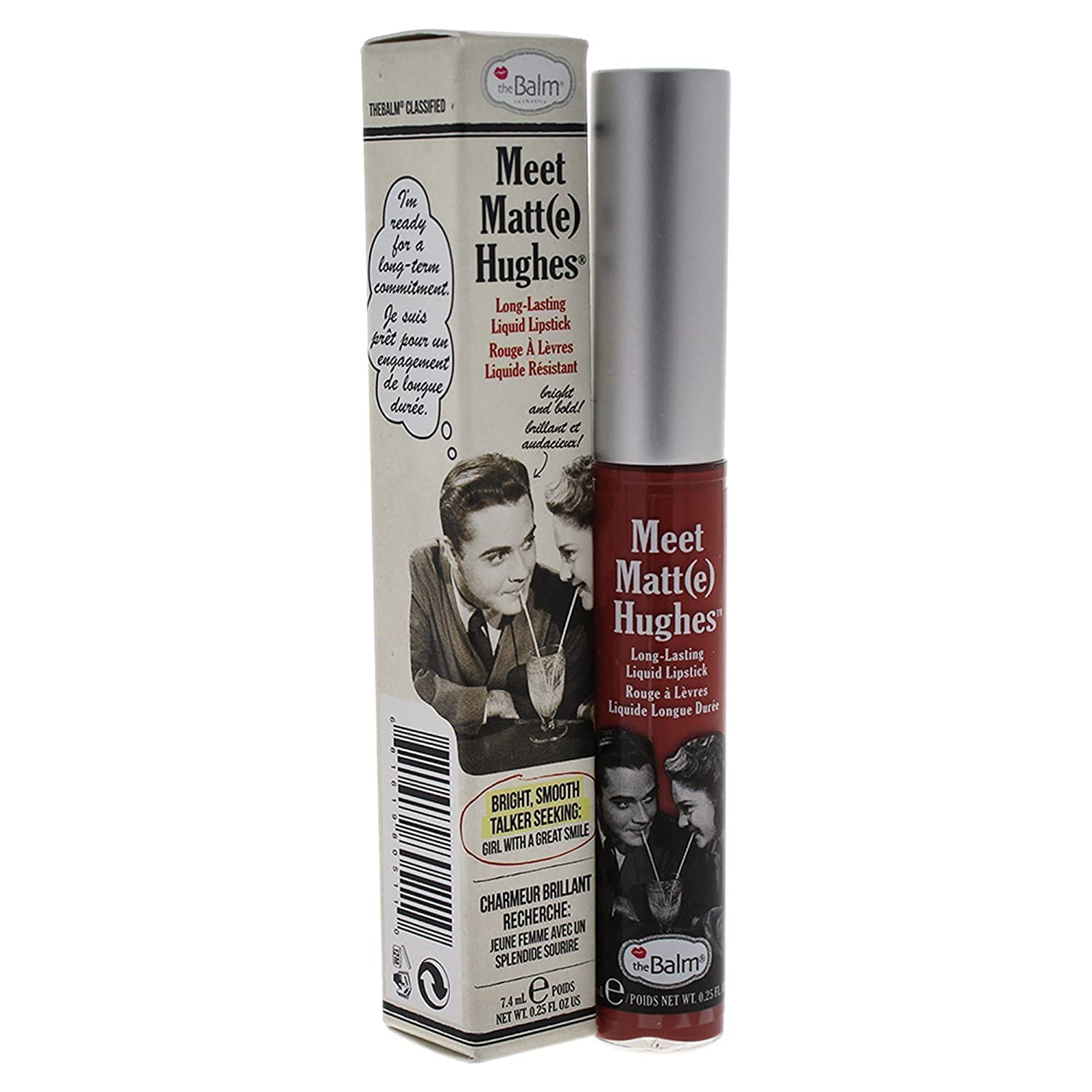 Thebalm Meet Matt(E) Hughes Long Lasting Liquid Lipstick, 0.25 Fl Oz (Pack Of 1)