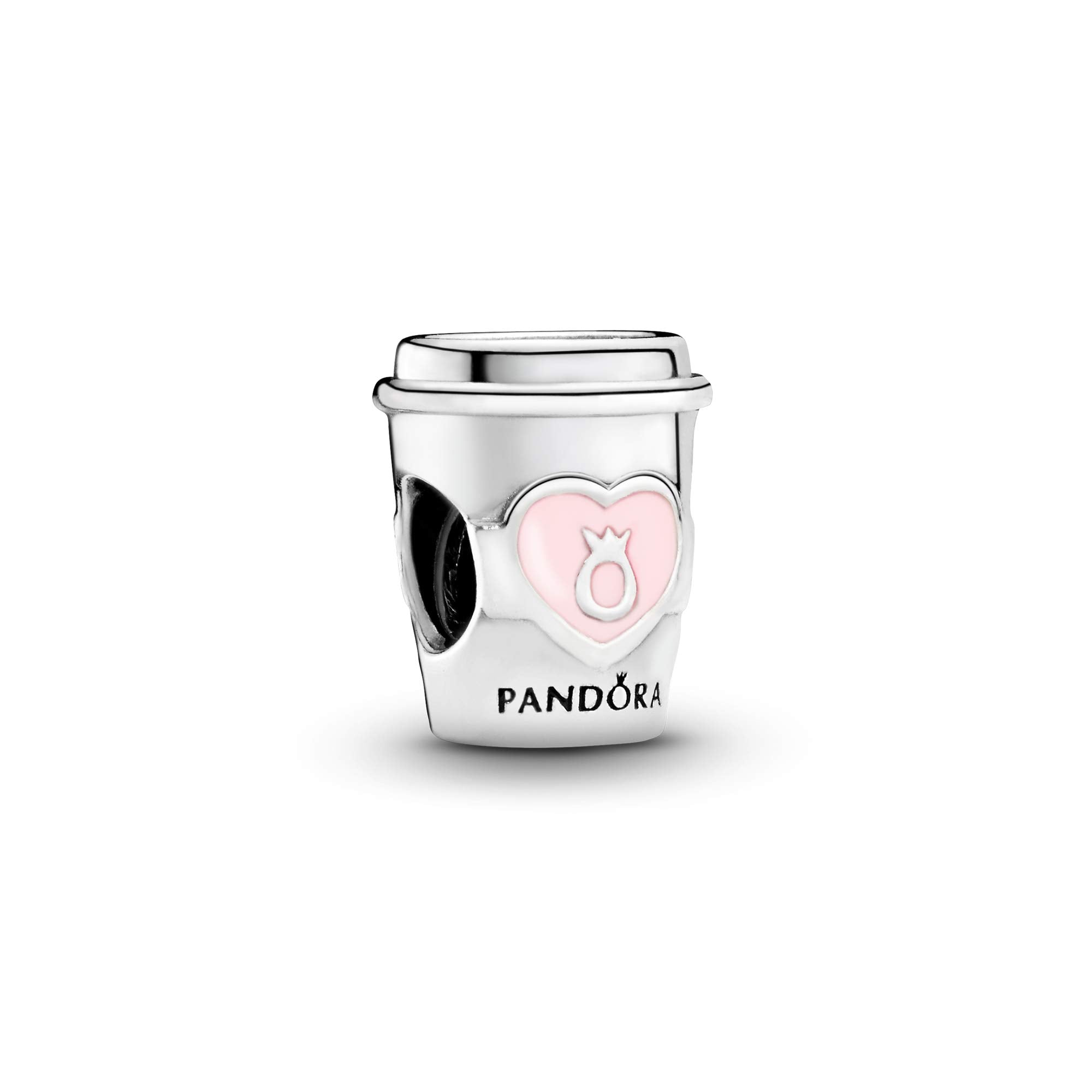 Pandora Jewelry Take a Break Coffee Cup Charm - Fun, Original Charm Charm Bracelets - Perfect Charm for Mom, Sister, Daughter & 