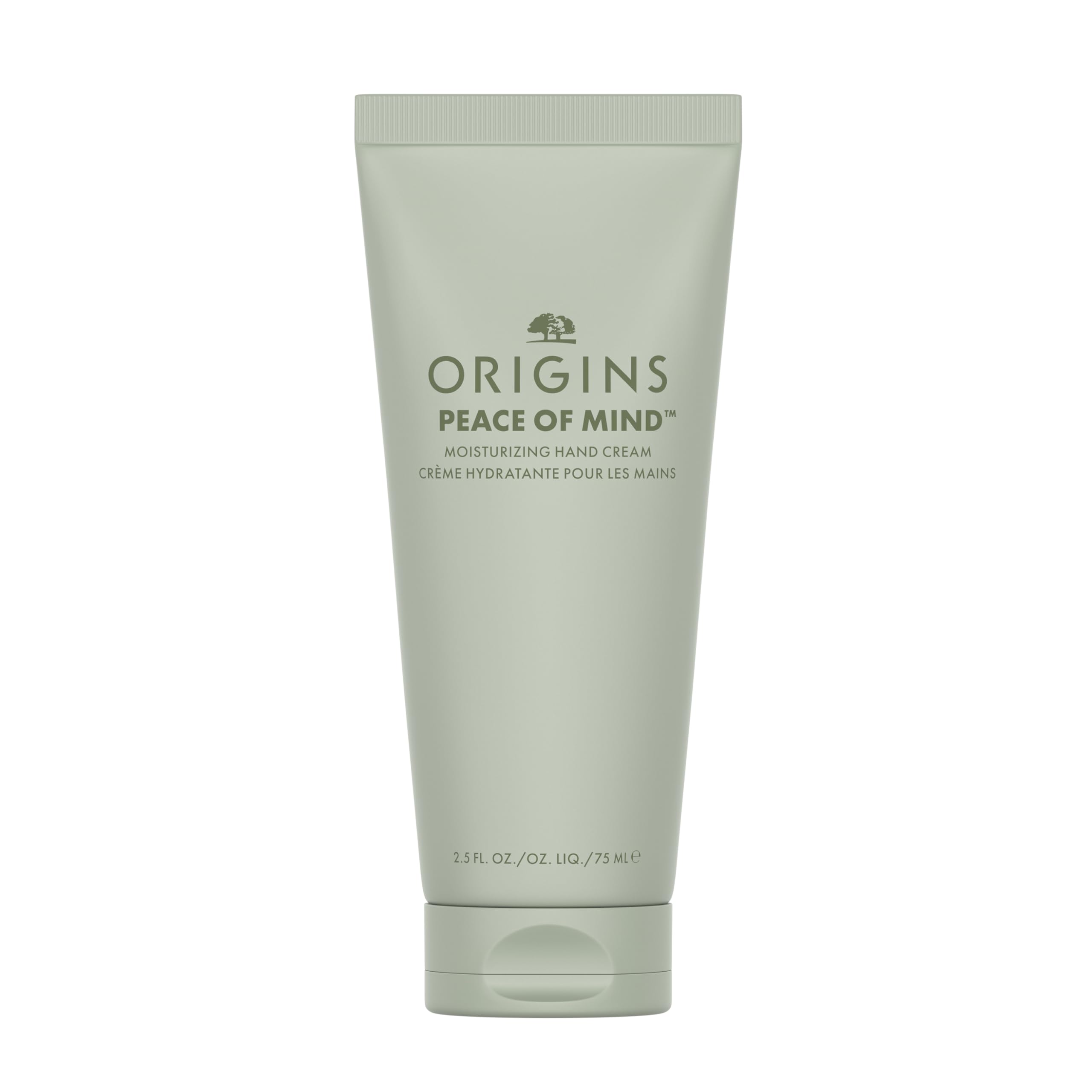 Origins Peace of Mind Moisturizing Hand Cream | Hydrates & Softens Dry Skin | Hand Lotion With Plant-Derived Glycerin, 2.5 Fl Oz