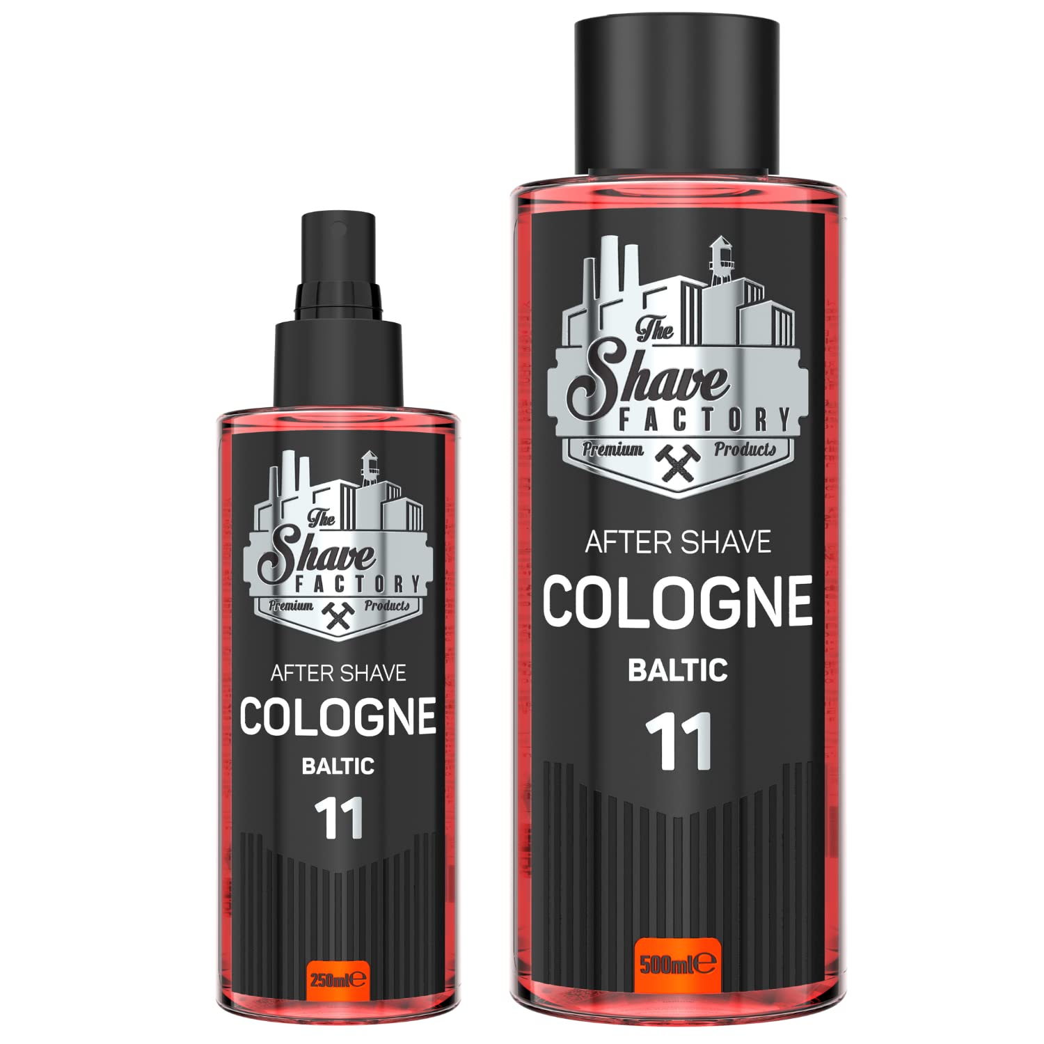 the shave factory After Shave Cologne Series (11 Baltic, 500ml (16.9 fl. oz))
