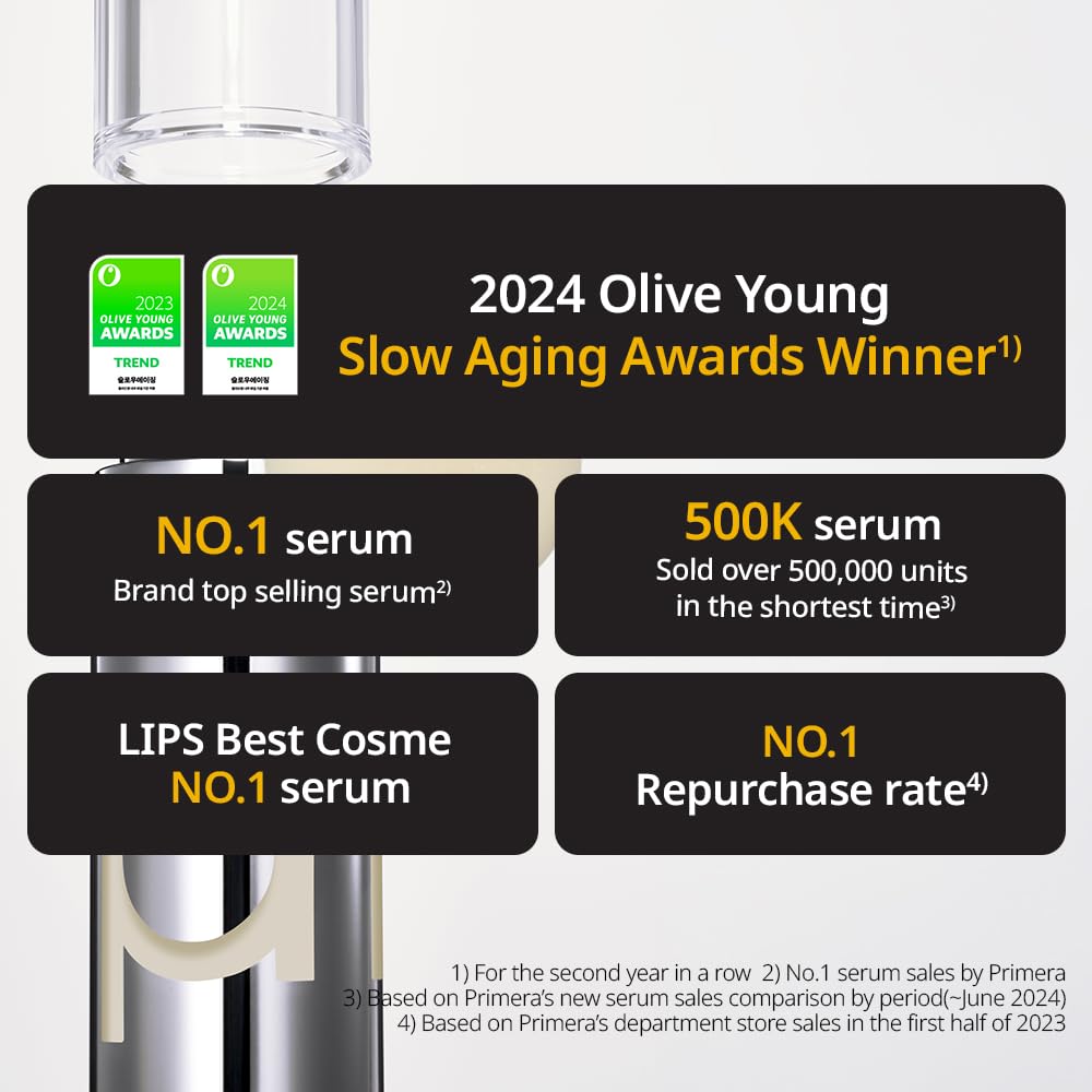 Primera (Prmr) Youth Radiance Vitatinol Serum - Retinol With Vitamin Bundle Set Vitamin A, C, Skin Care, Moisturizing, Shiny, El