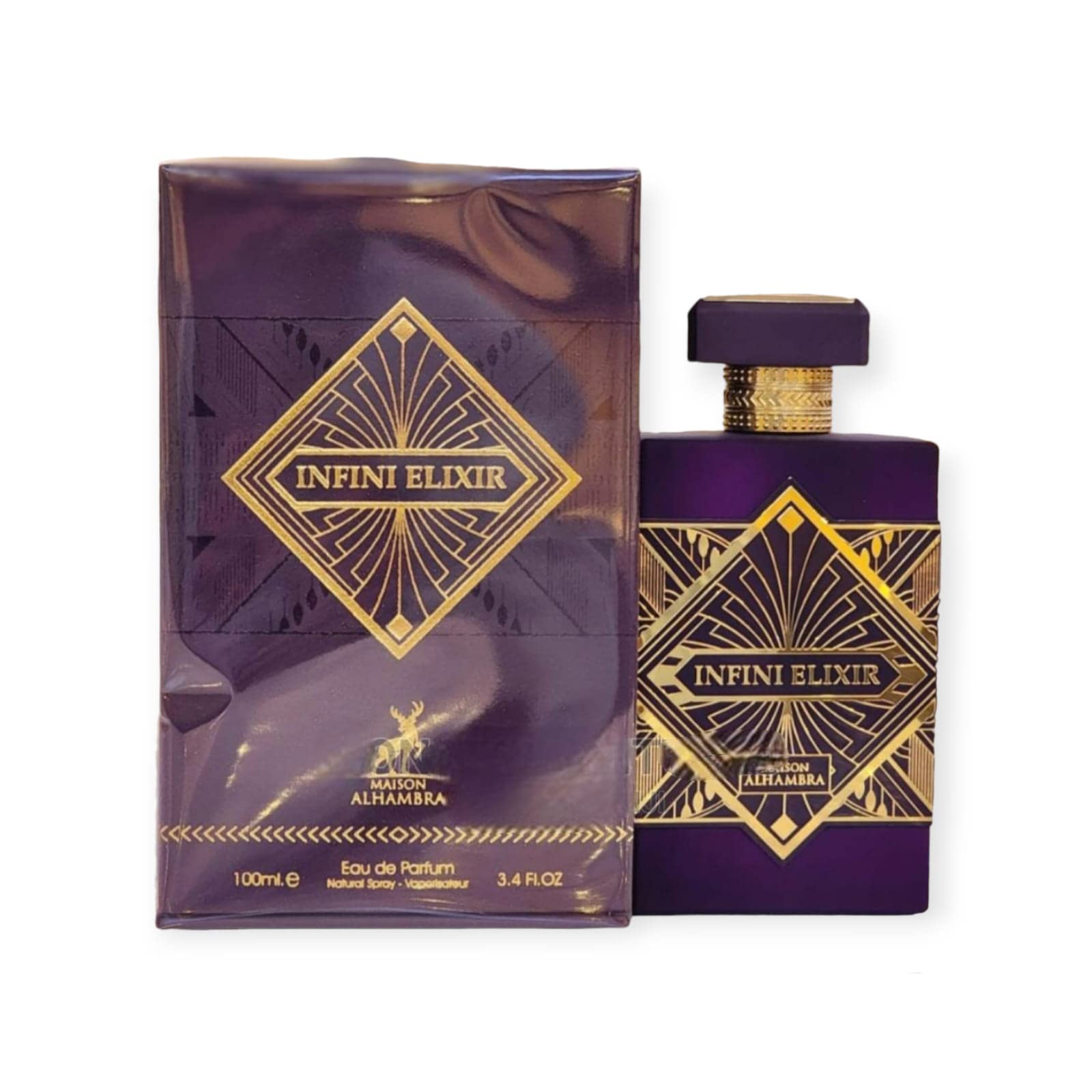 Infini Elixir by Maison Alhambra for Unisex - 3.4 oz EDP Spray