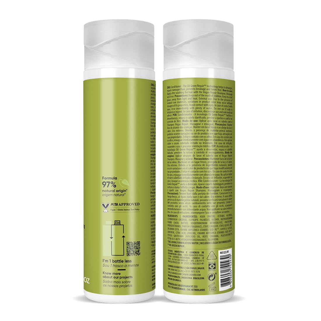 Cadiveu Vegan Hair Conditioner (250Ml)