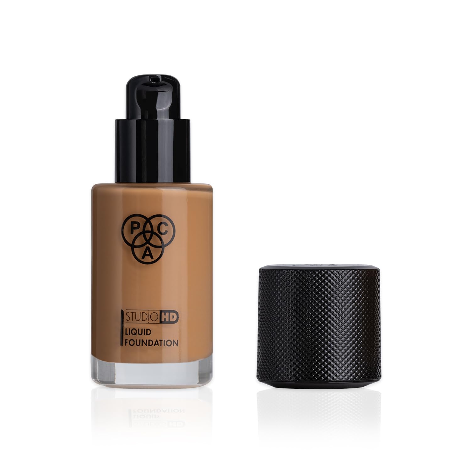 Pac Studio Hd Liquid Foundation (4.7) | Lightweight Dewy Satin Finish | Medium To Buildable Coverage | Natural Second Skin Like 