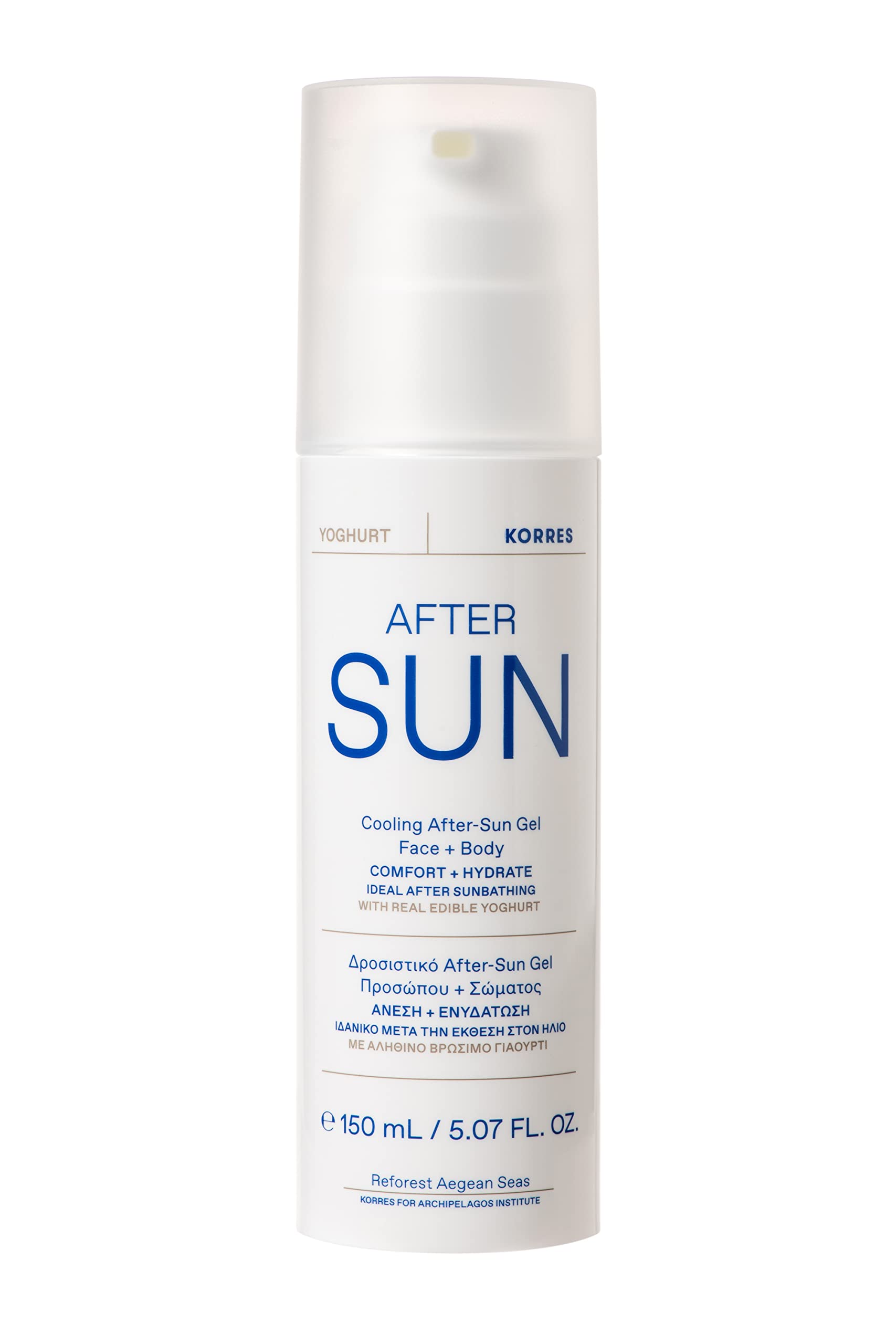 KORRES Greek Yoghurt Calming + Cooling Gel 150 Ml