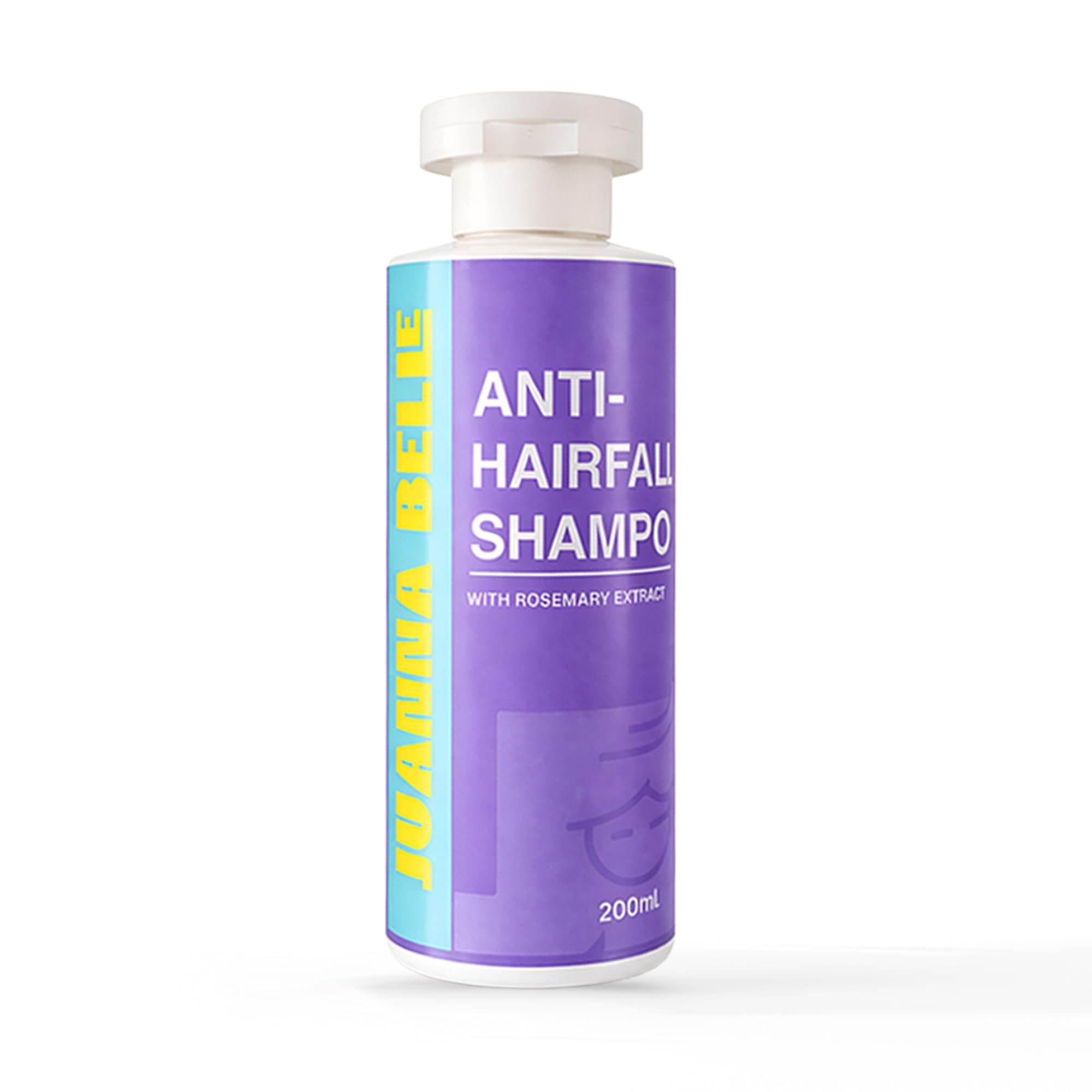 Juanna Belle Rosemary Anti Hairfall Shampoo 200Ml | Sulfate & Paraben Free | Hair Fall Control & Growth Shampoo | Strengthening 