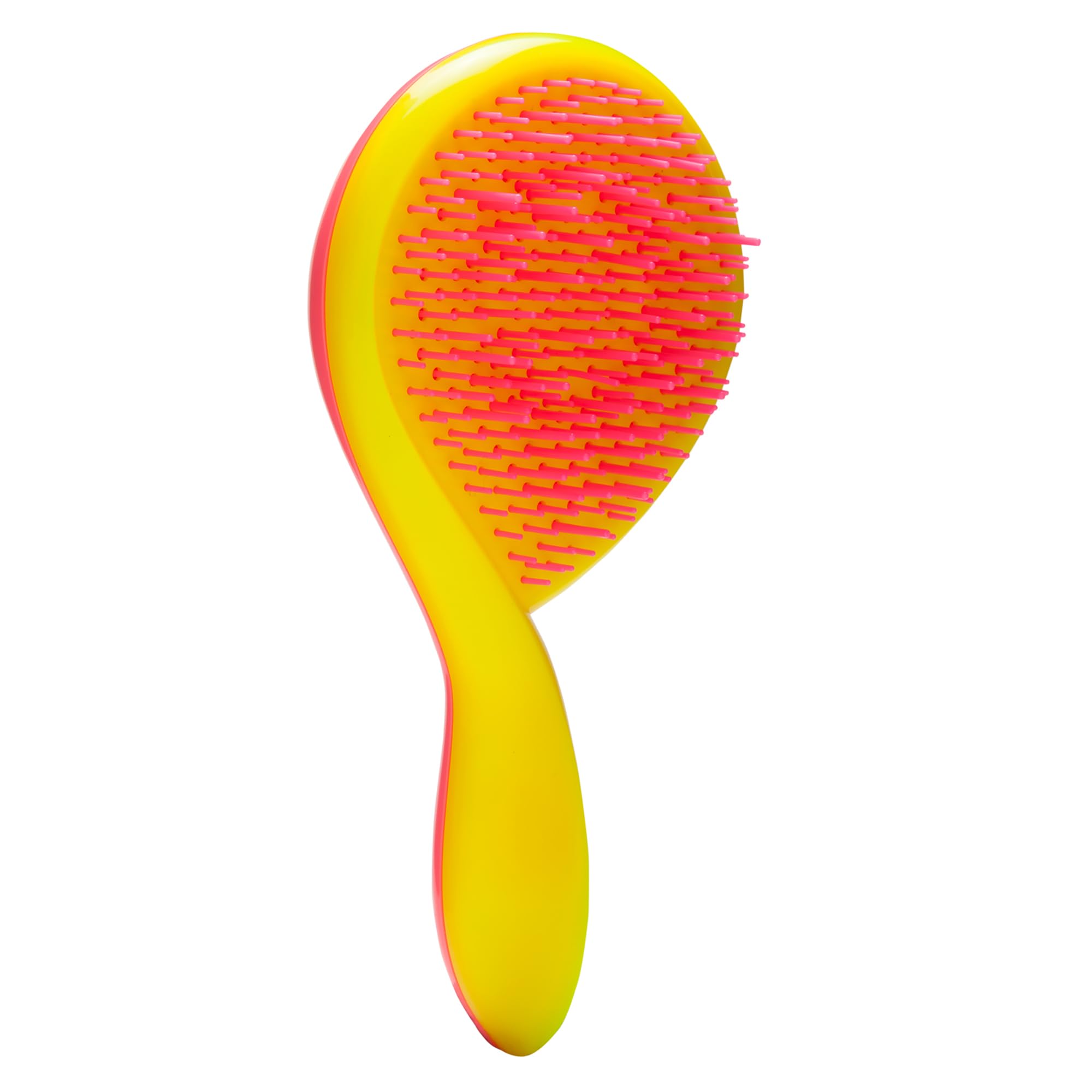Michel Mercier The Girlie Detangle Brush - Painless Detangling Brush - Easy Grip Hair Brush Design - Thick And Curly Hair - Pink
