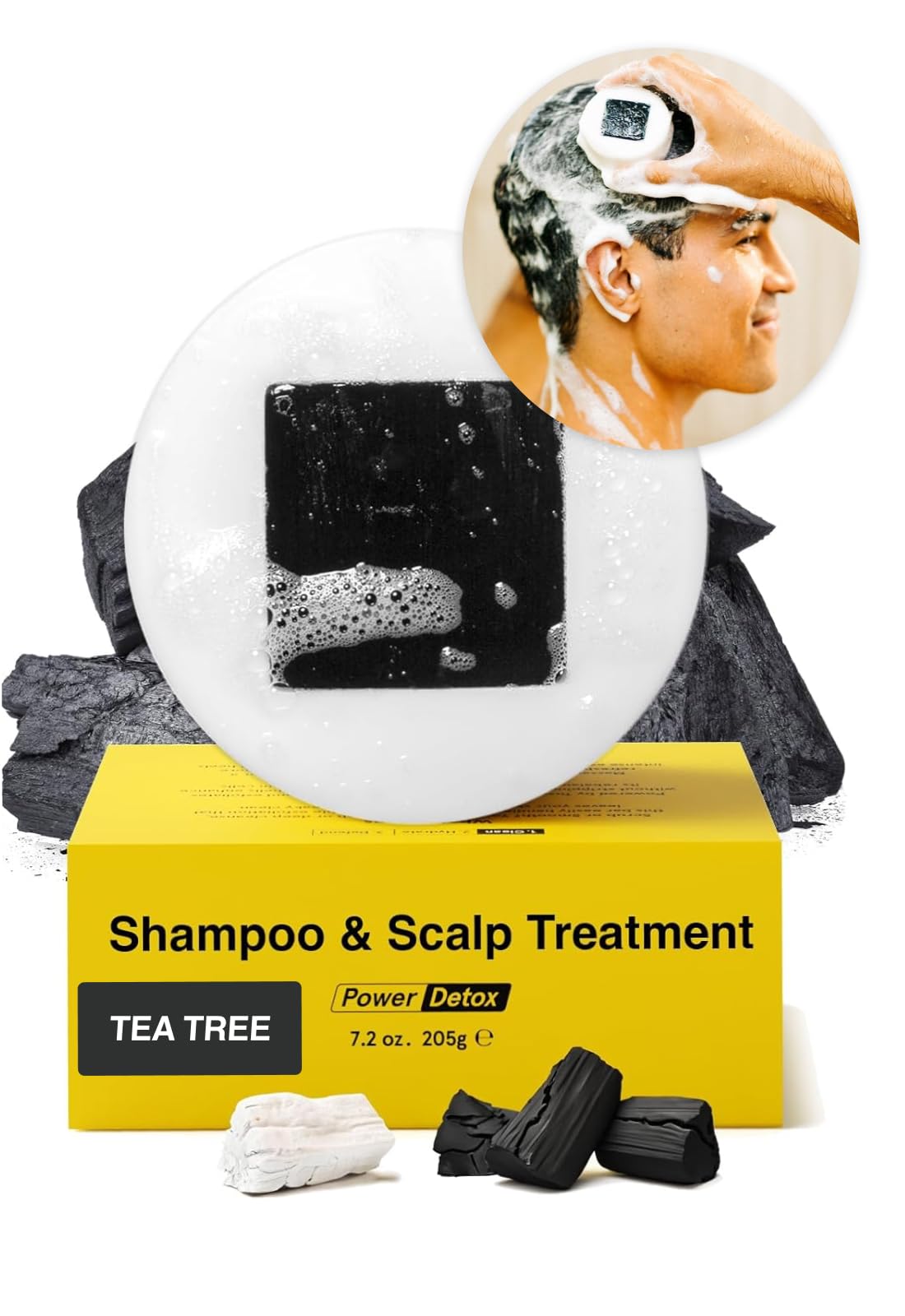 Lumin Natural Solid Shampoo Bar Soap. Solid Shampoo for Hair Nourishment, Shampoo Bars for Hair Health Hair Shampoo Bars for Hai