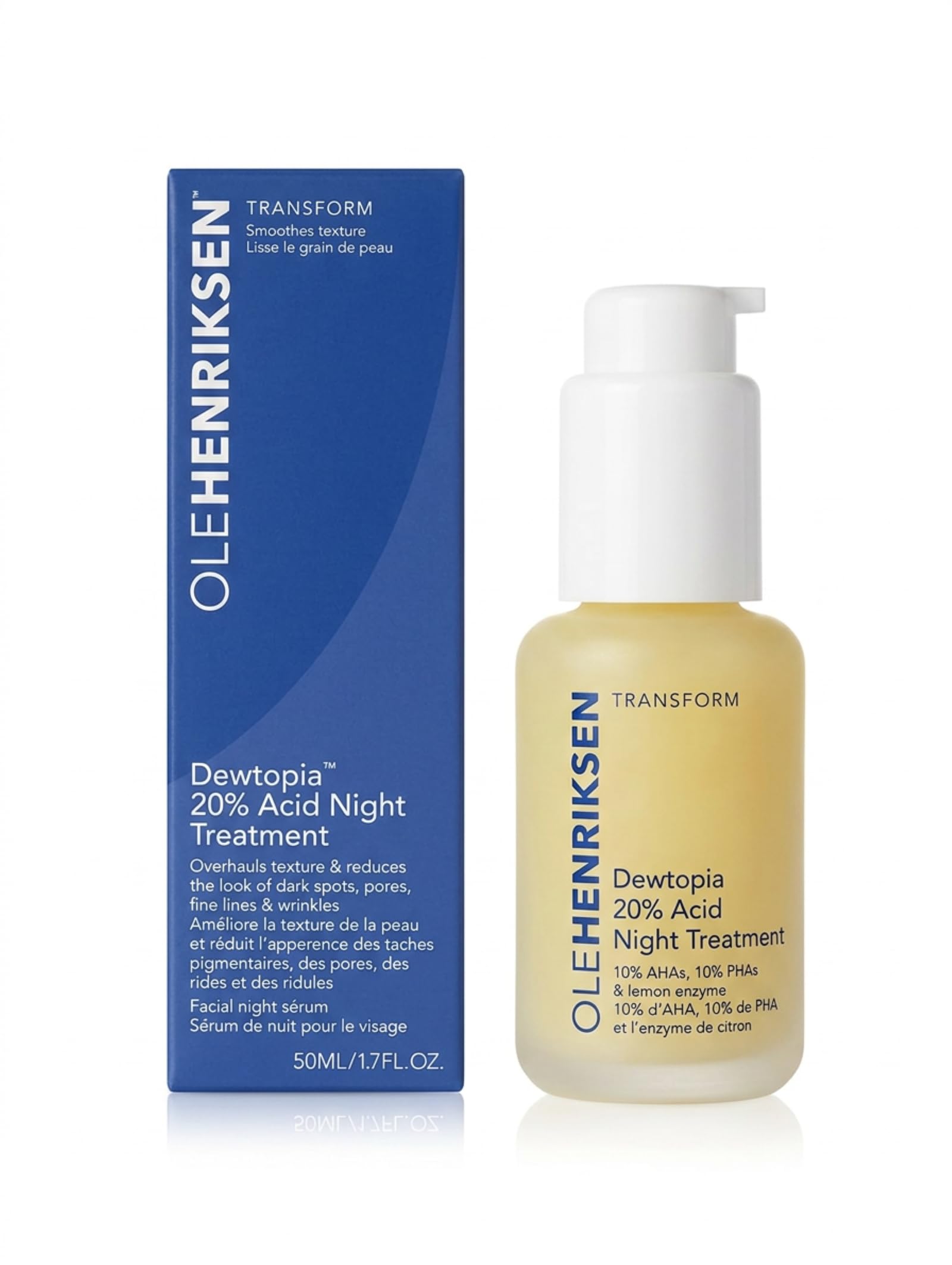 Ole Henriksen Dewtopia 20% Acid Night Treatment, Size Large 50 ml / 1.7 Fl Oz