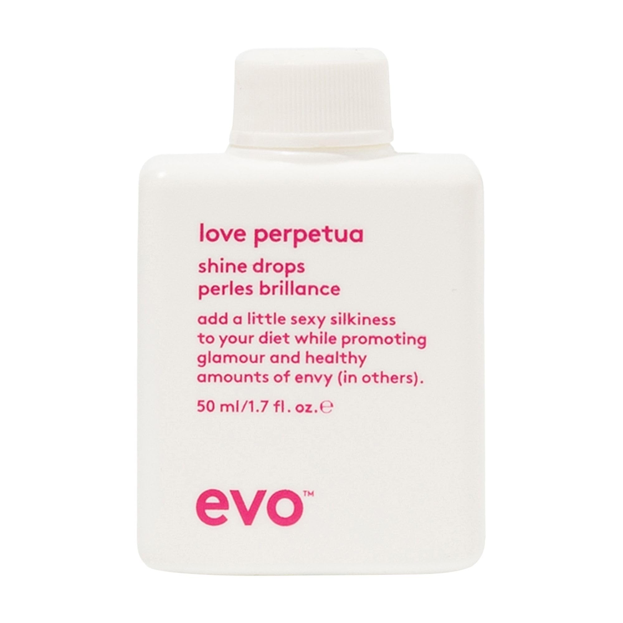 Evo Love Perpetua Shine Drop - Polishing Hair Gloss For All Hair Types - 50ml / 1.7fl.oz