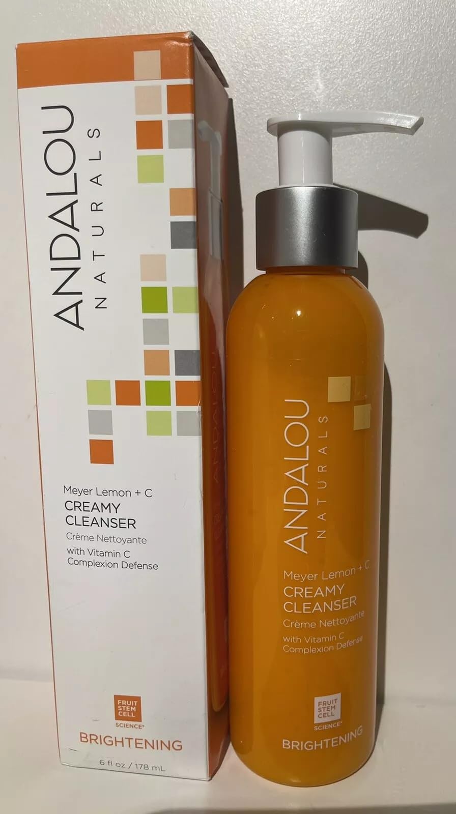 Andalou Naturals Cleanser Crmy Meyer Lemon