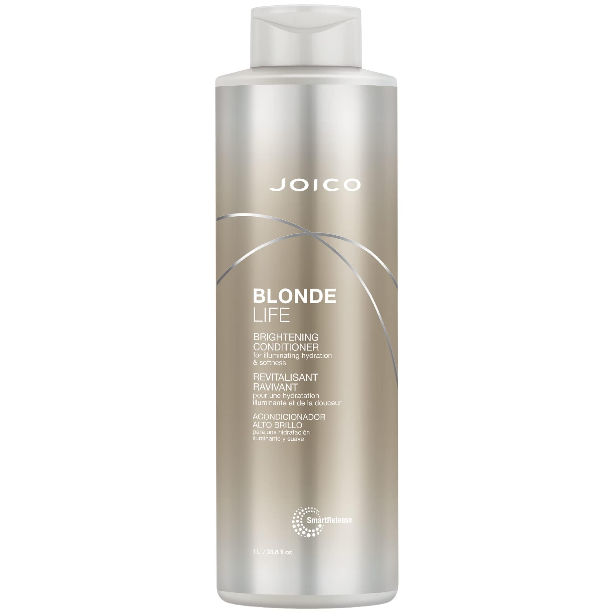 Joico Blonde Life Brightening Conditioner | For Blonde Hair | Illuminate Hydration & Softness | Add Softness & Smoothness | Sulf