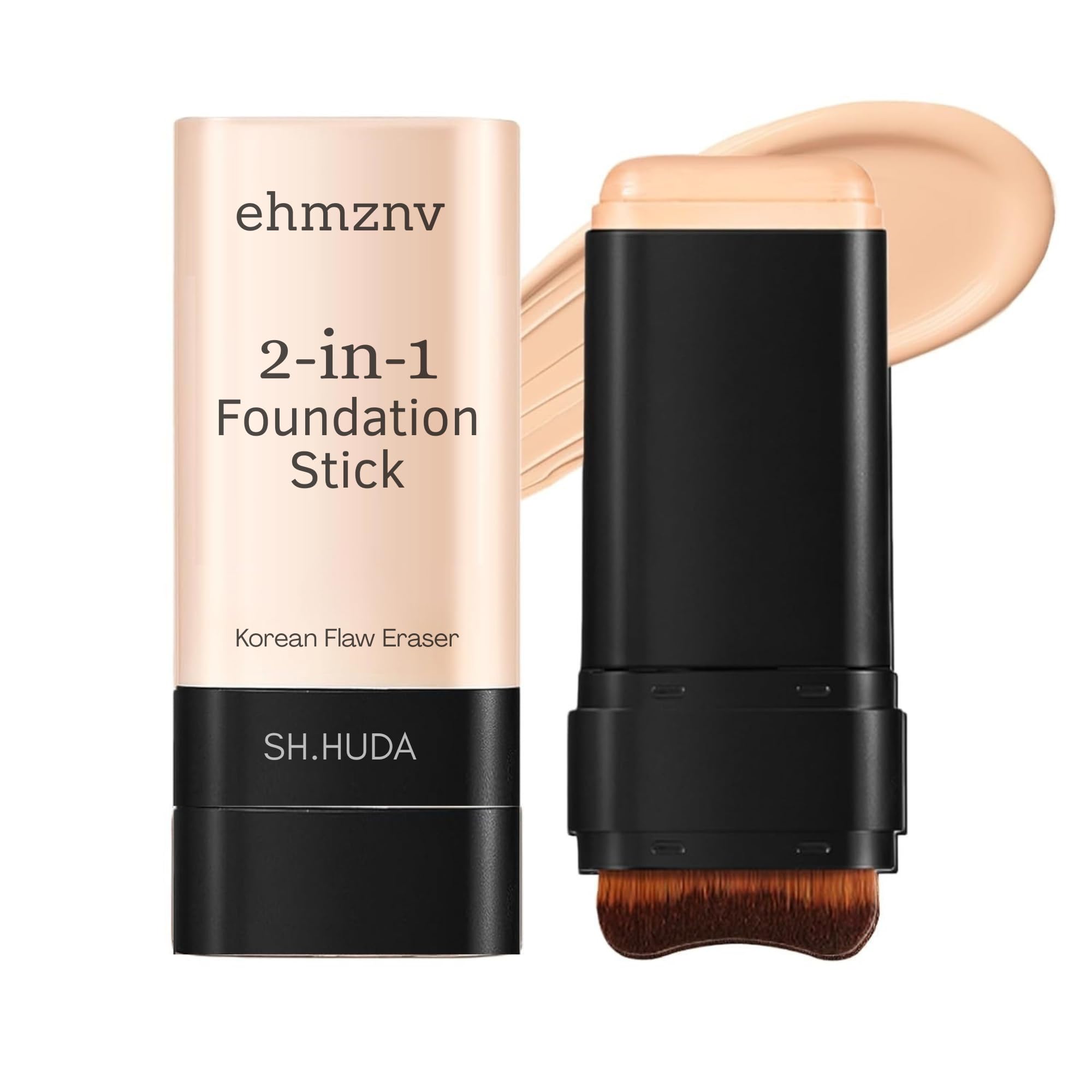 Sh.Huda X Ehmznv Foundation Stick, Fair Skin, 2 In 1