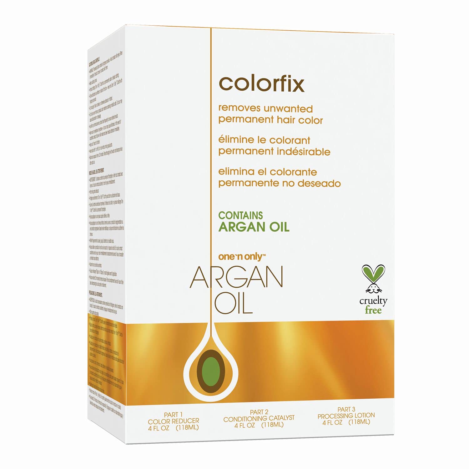 One N Only Colorfix Semipermanent Hair Color Remover Kit With Argan Oil  Dye Removes Vibrant Colors
