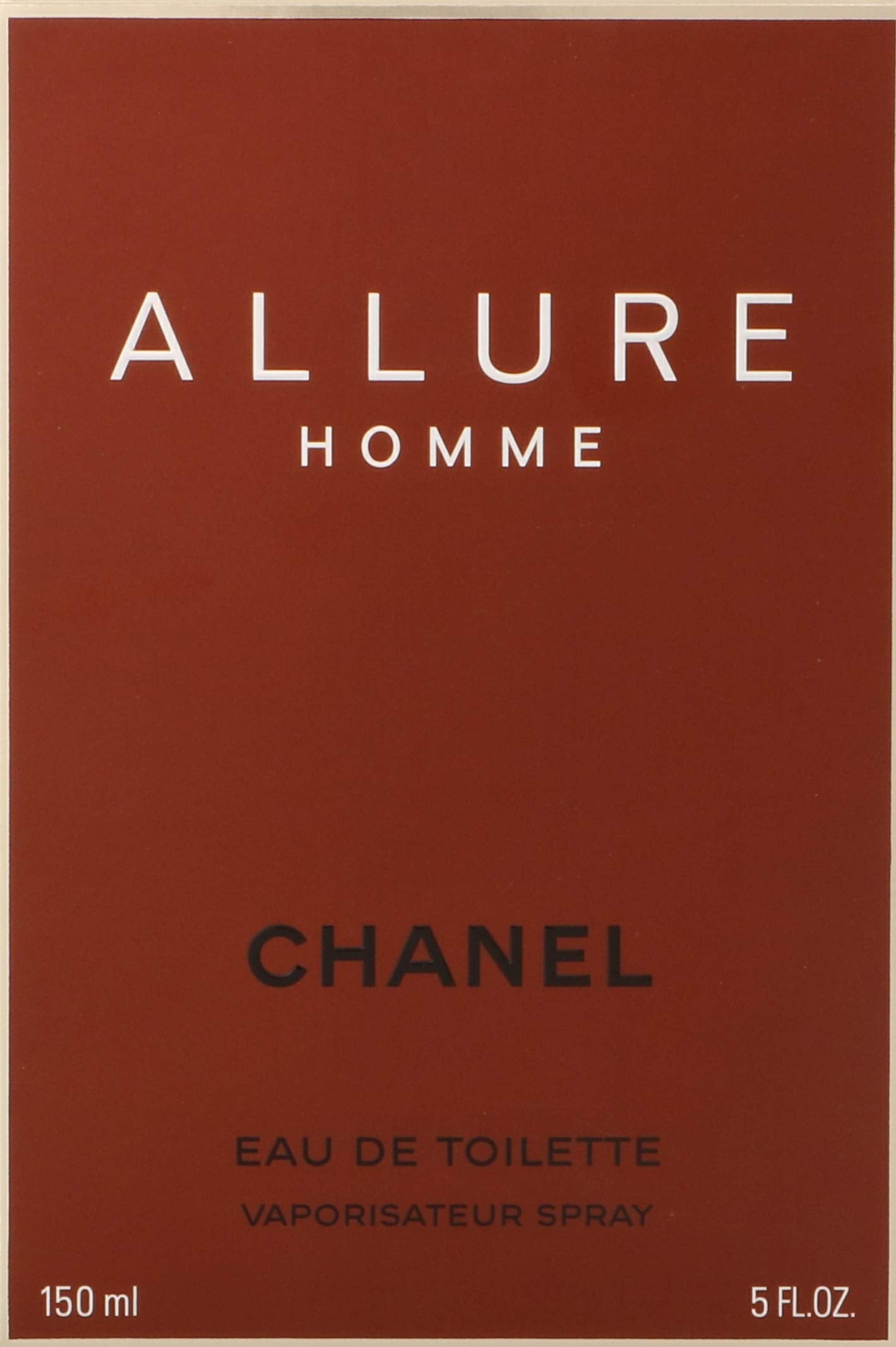 Allure Homme by Chanel EDT Spray 5.0 oz (150 ml) (m)
