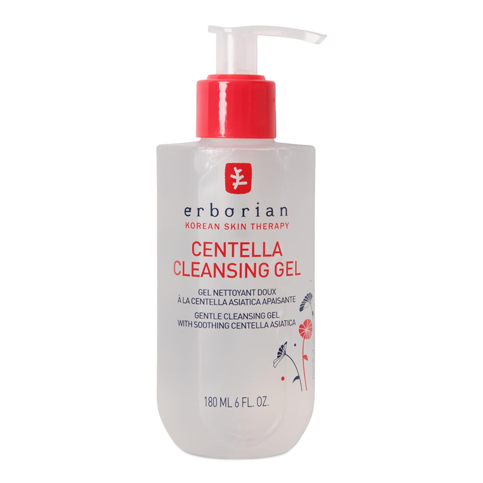 Erborian - Cleansing Gel - Gentle Daily Facial With Soothing Centella Asiatica Extract - Purifying, Detoxifying & Moisturizing F